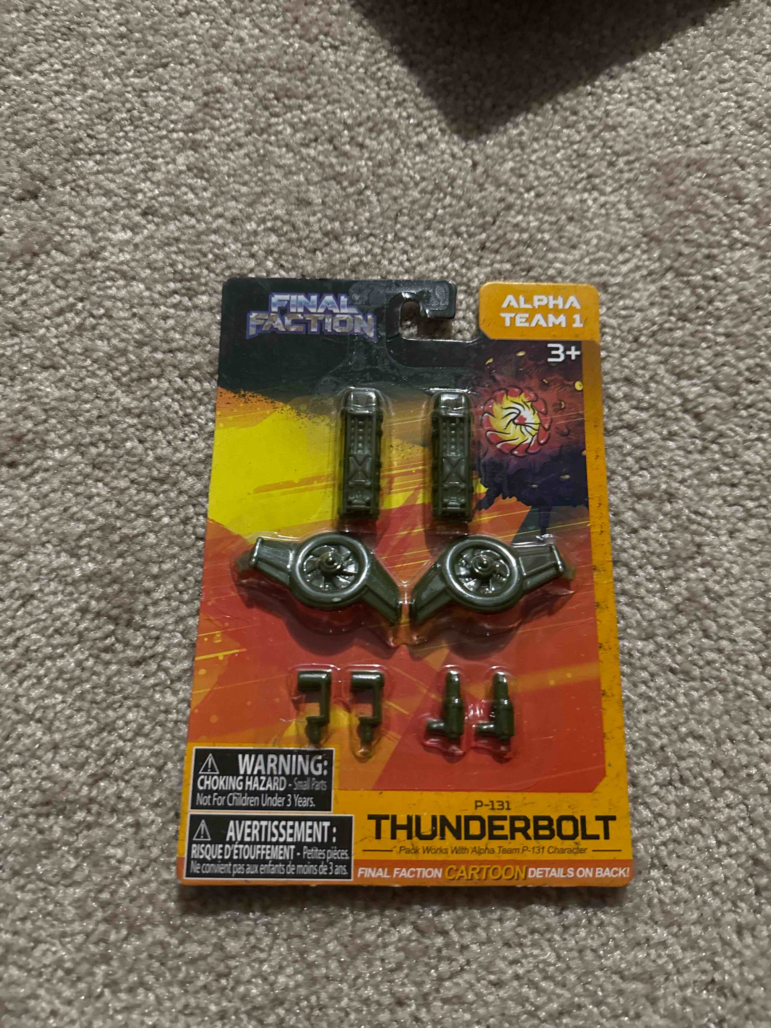 Final Faction thunderbolt kids toys