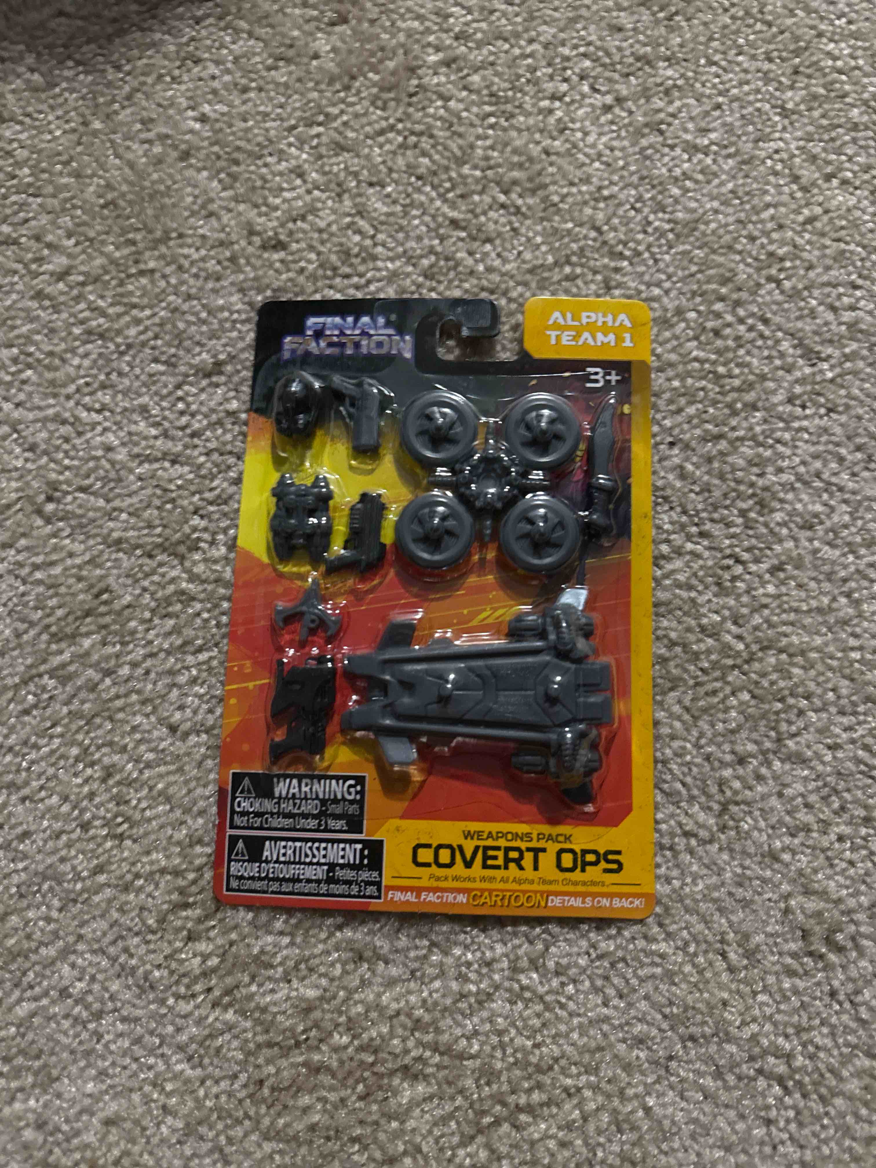 Final Faction covert ops kids toys