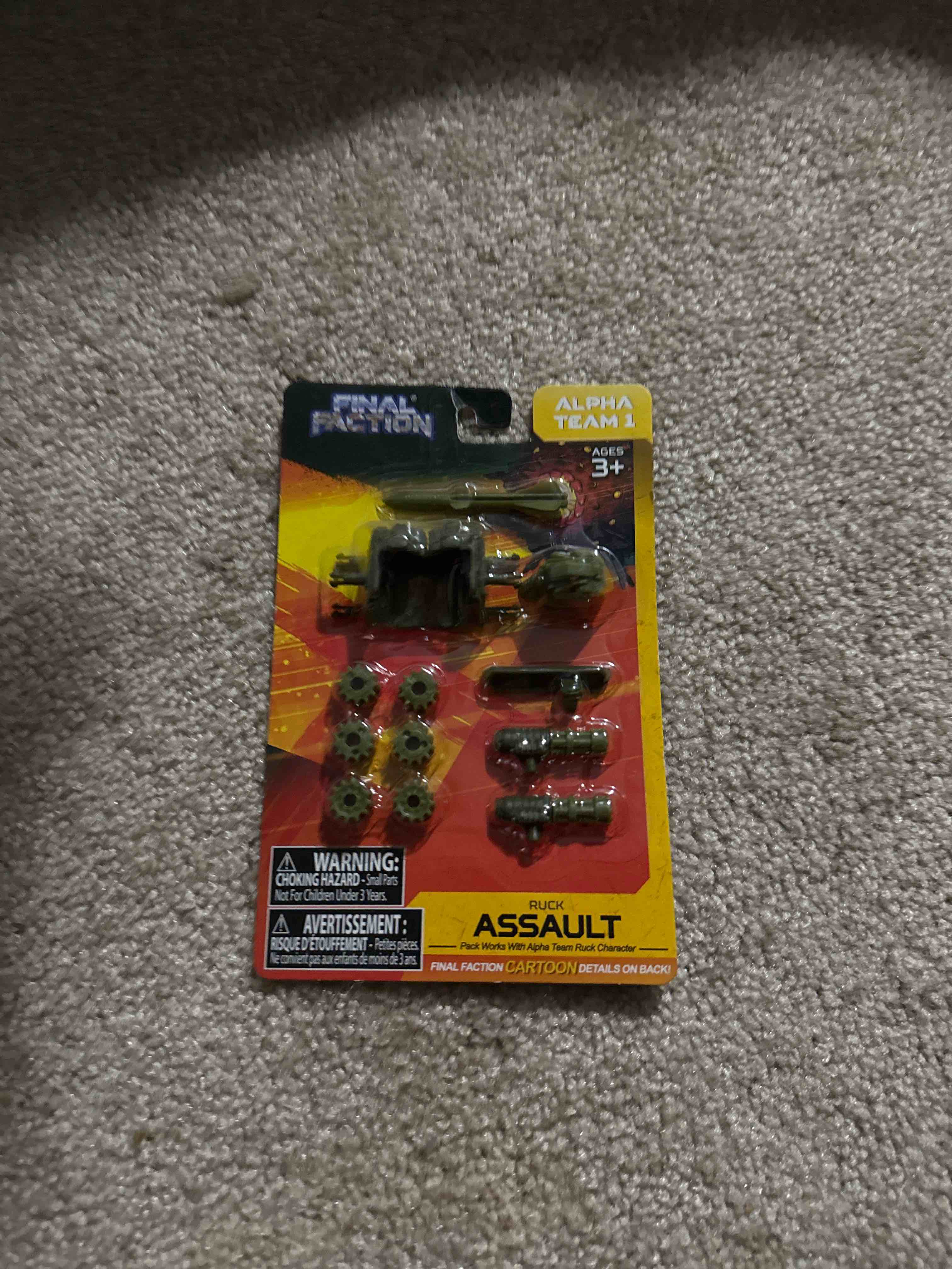 Final Faction assualt kids toys