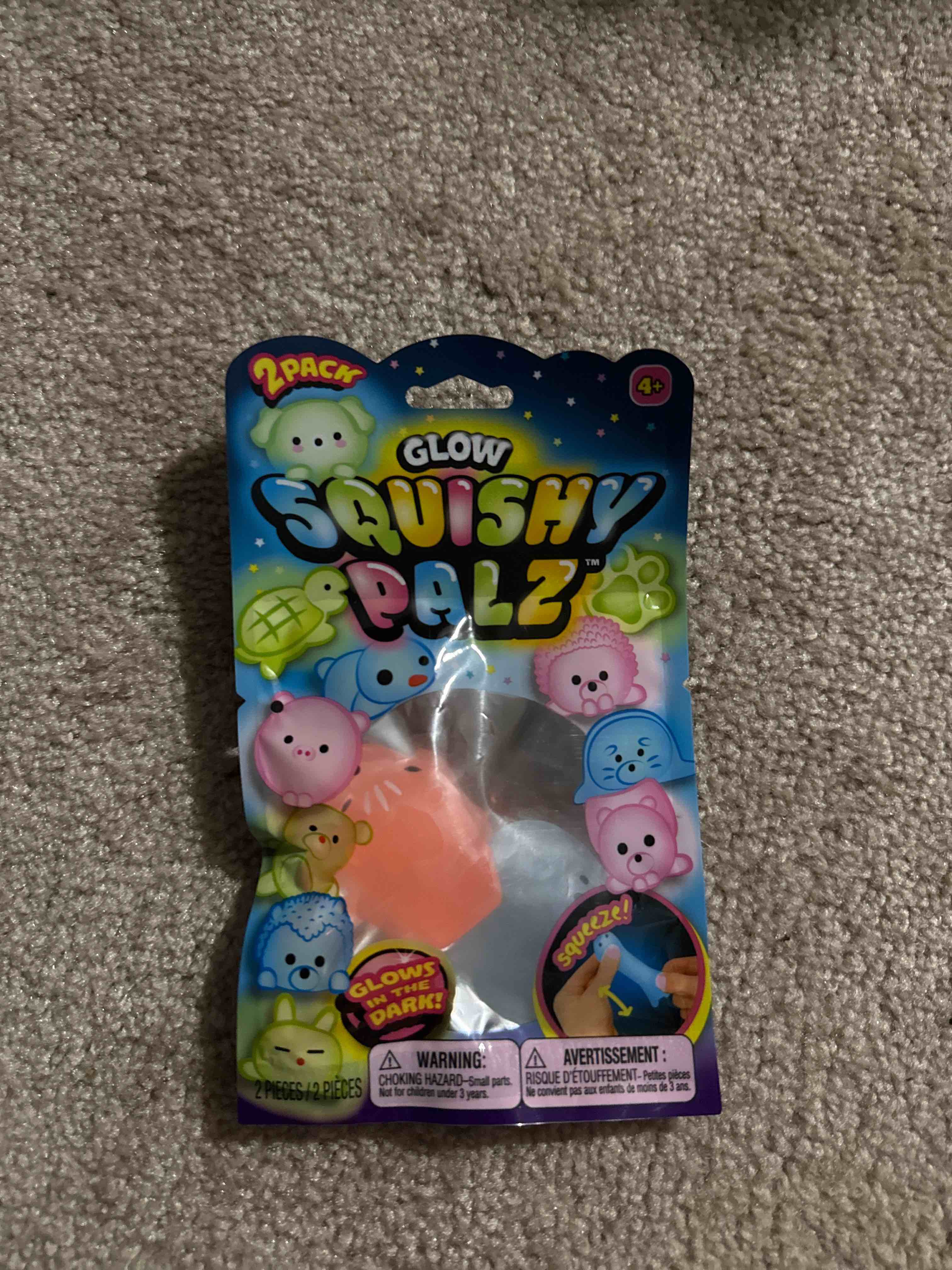 Glow Squishy Palz 2 pack 