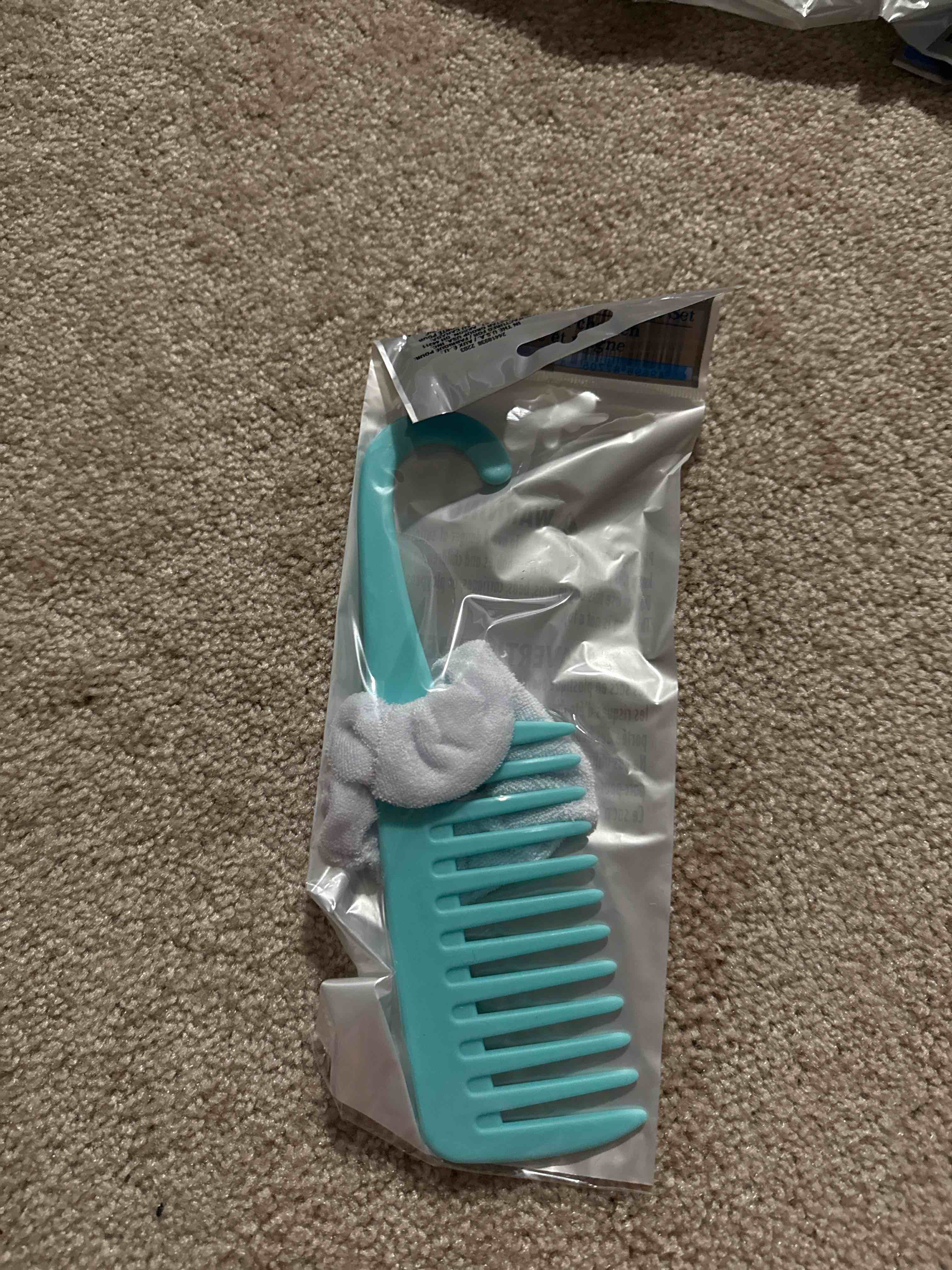 Teal Comb with Scrunci Set