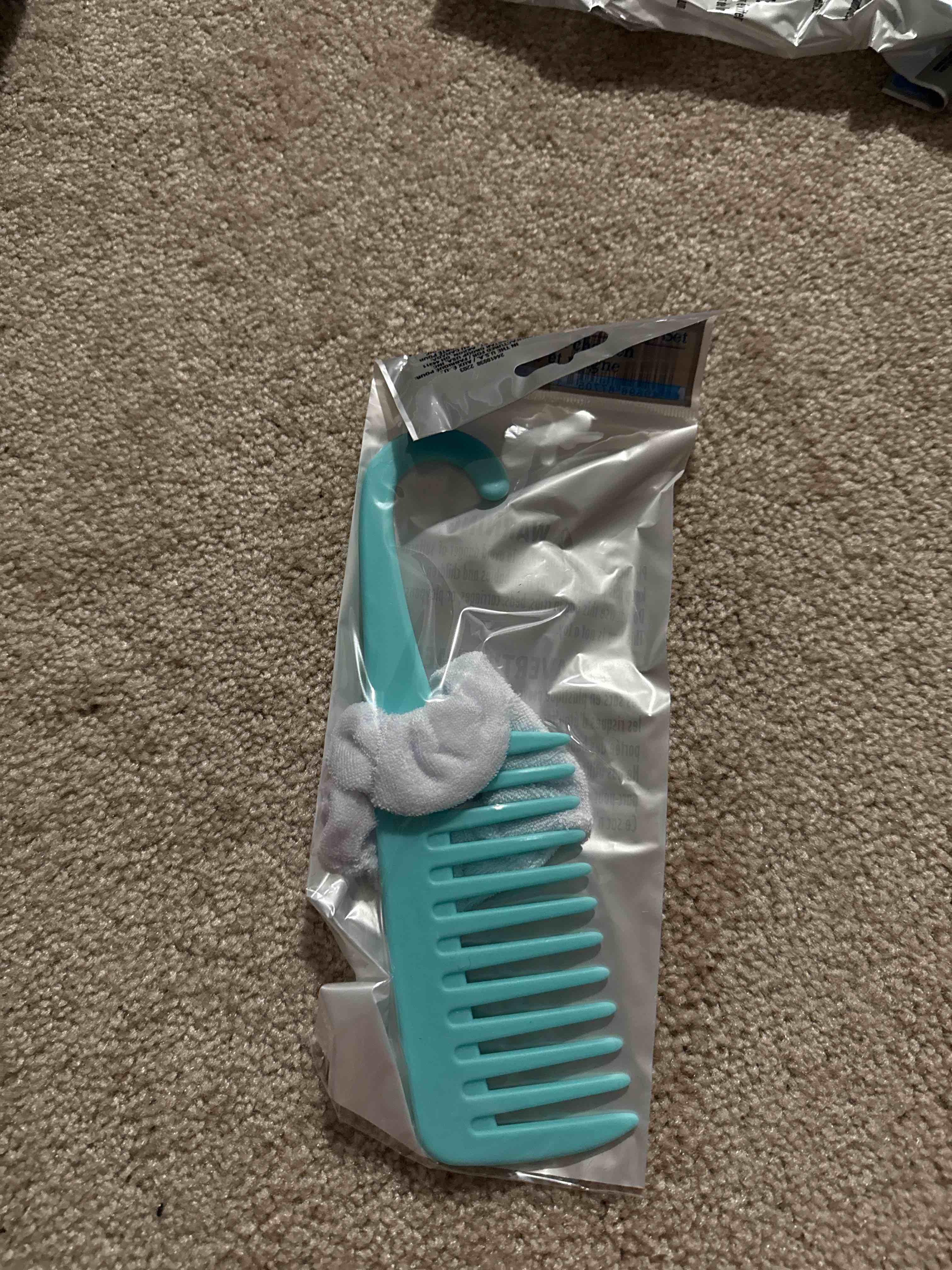 Teal Comb with Scrunci Set
