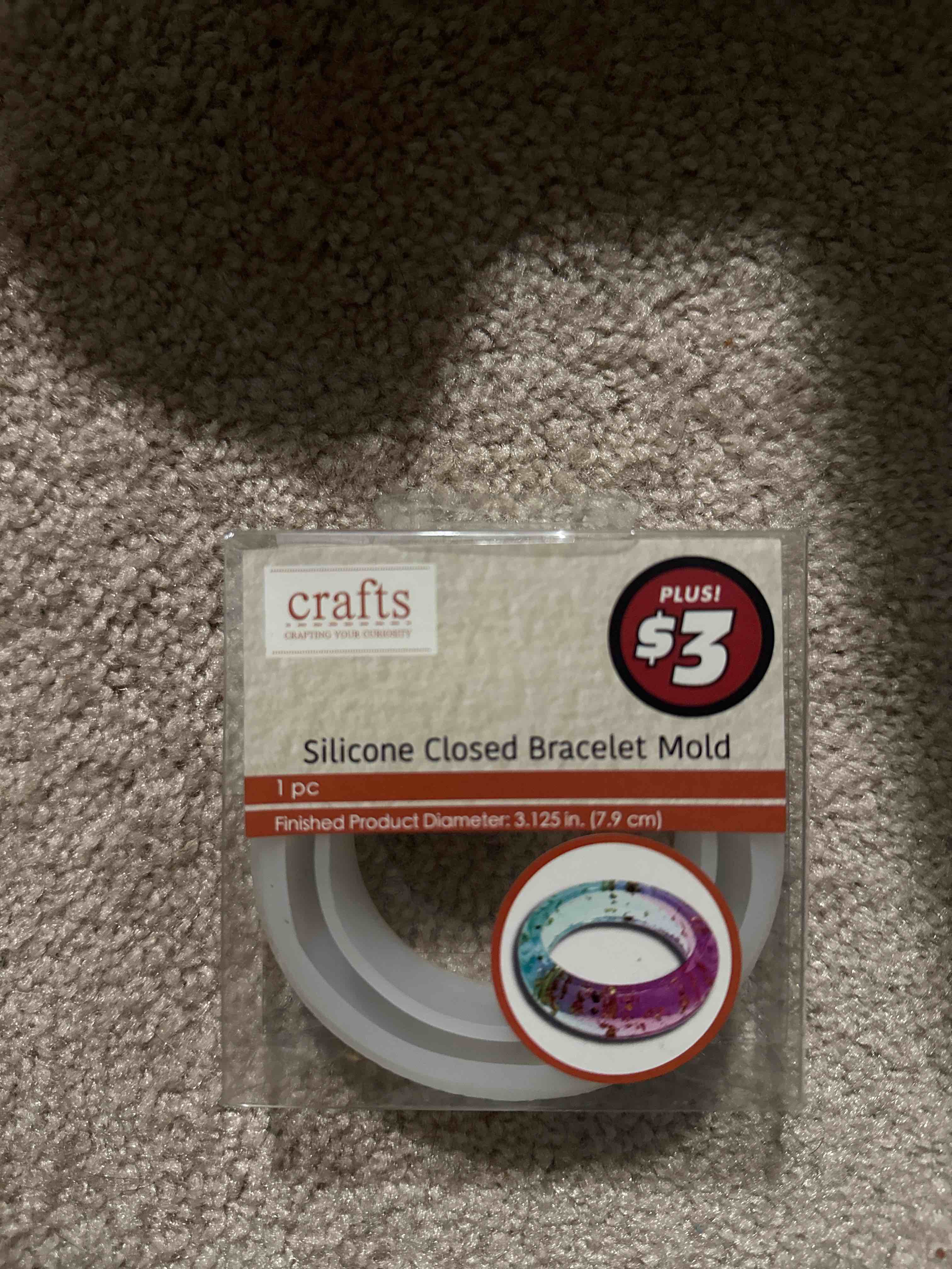 silicone closed bracelet mold