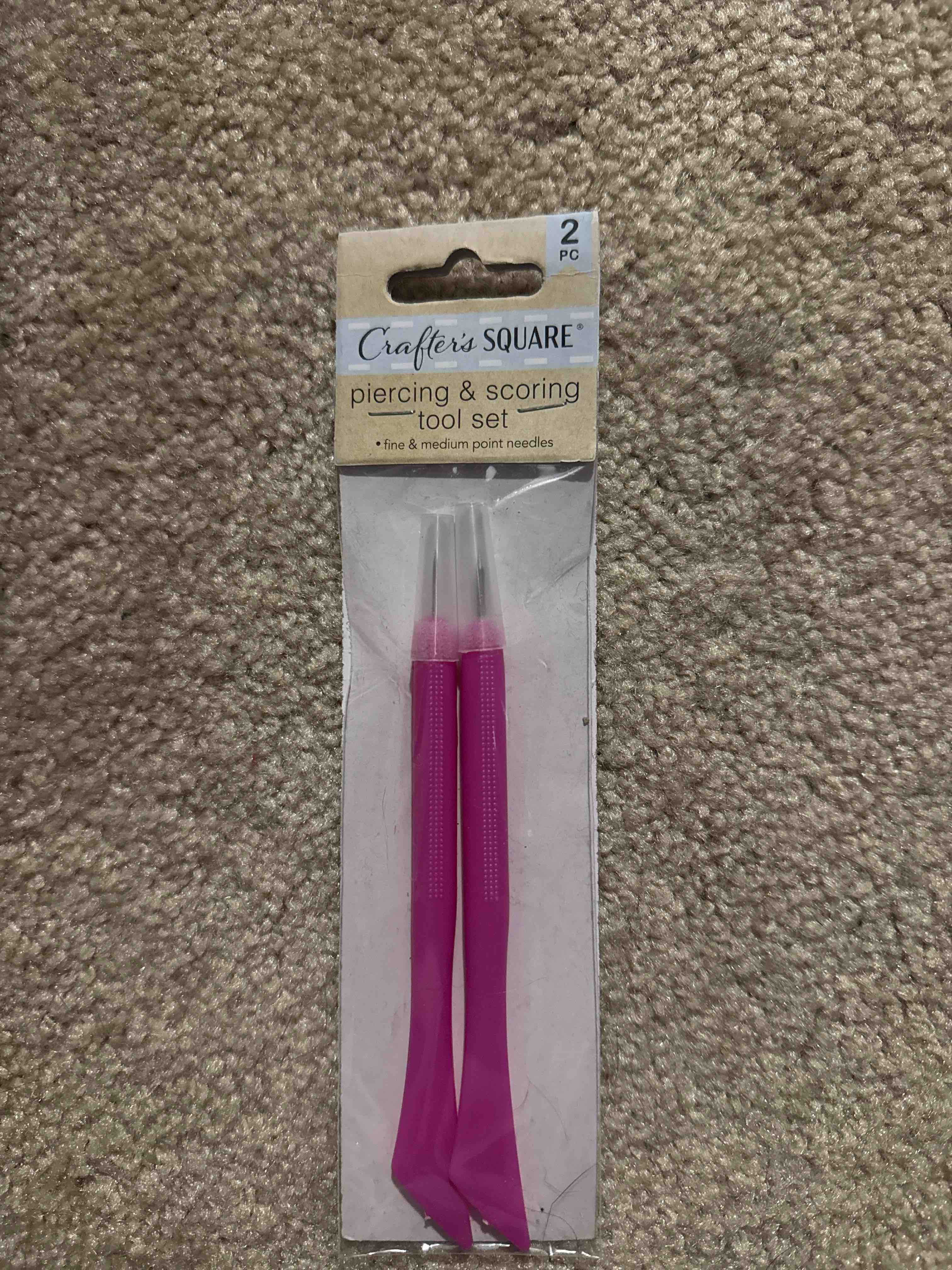 piercing and scoring tool set