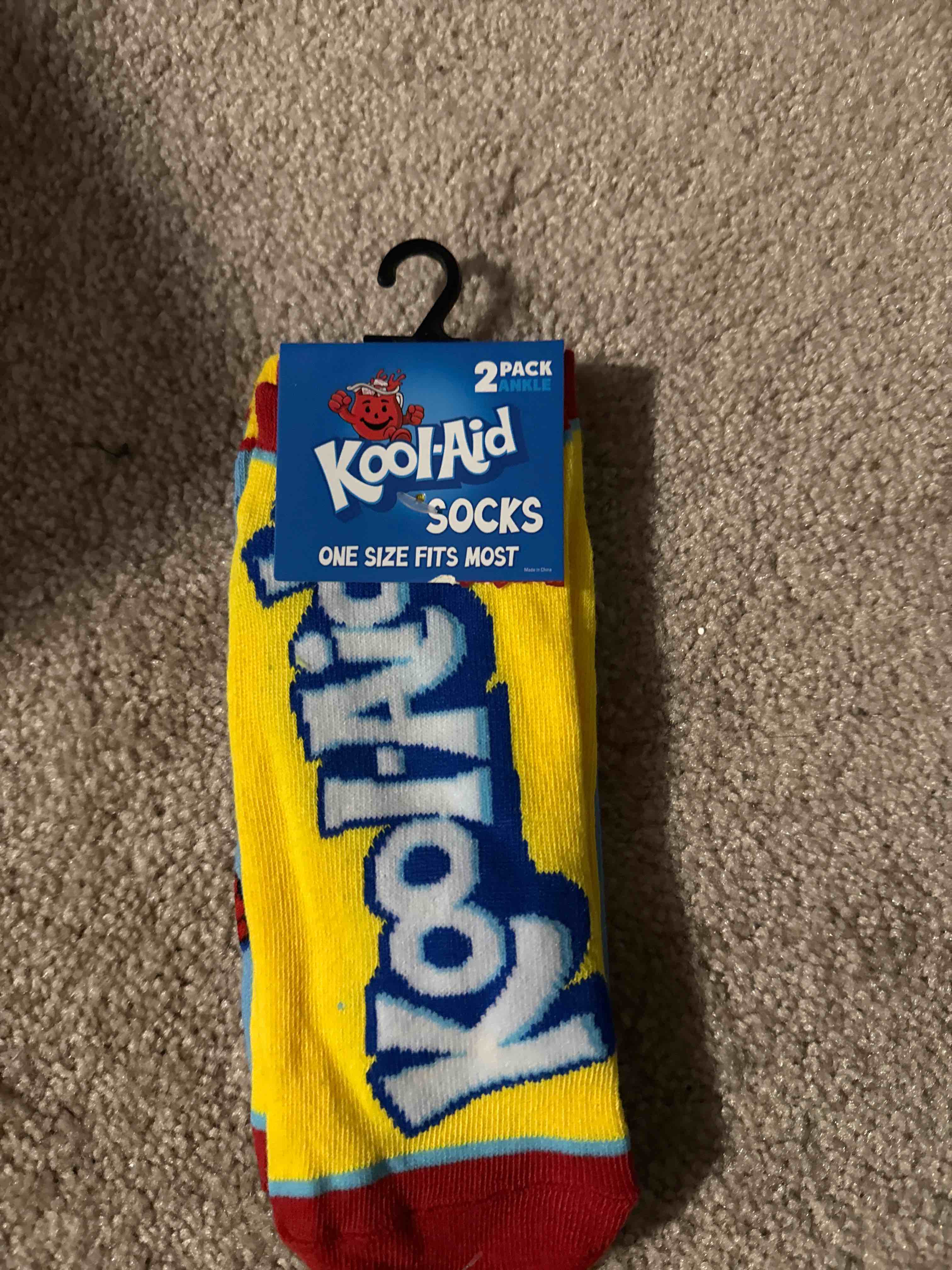 Kool-aid socks 2 pk ankle socks one size fits most