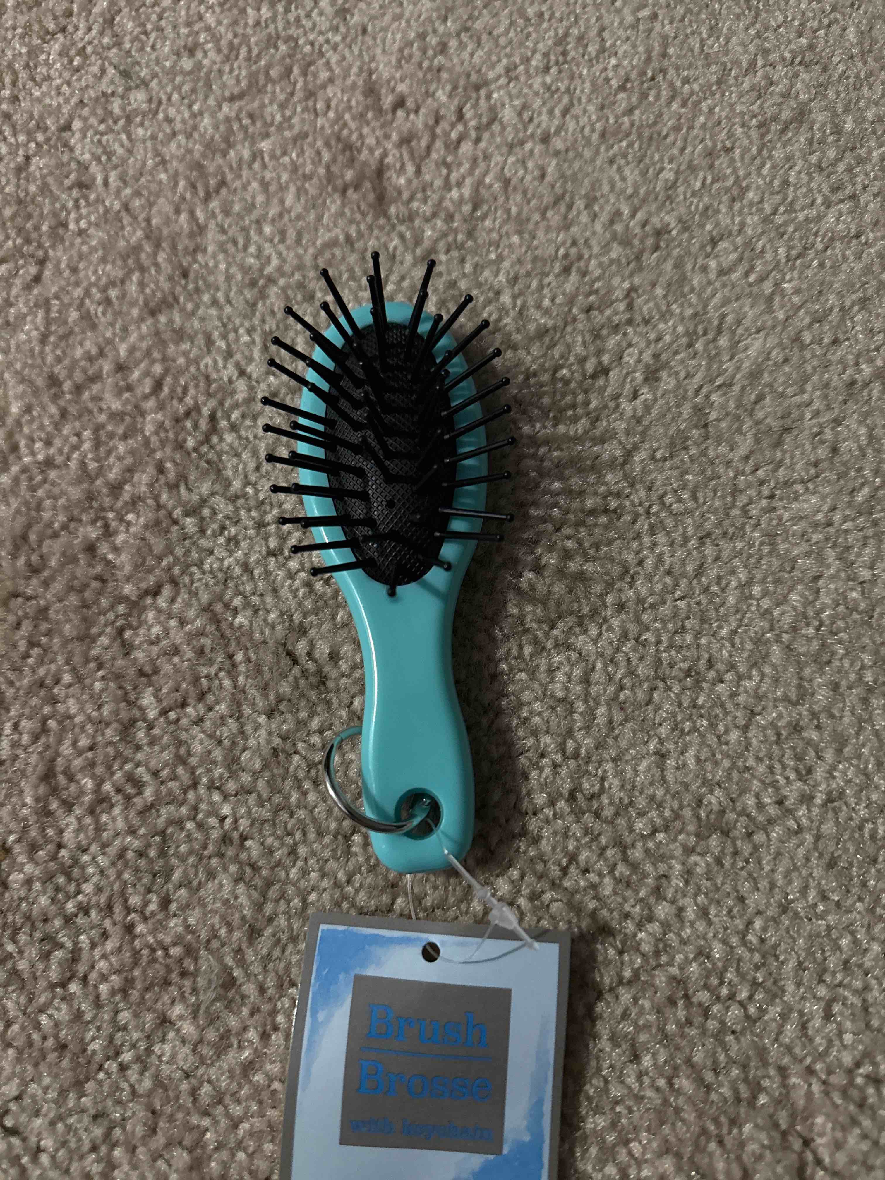 brush with keychain