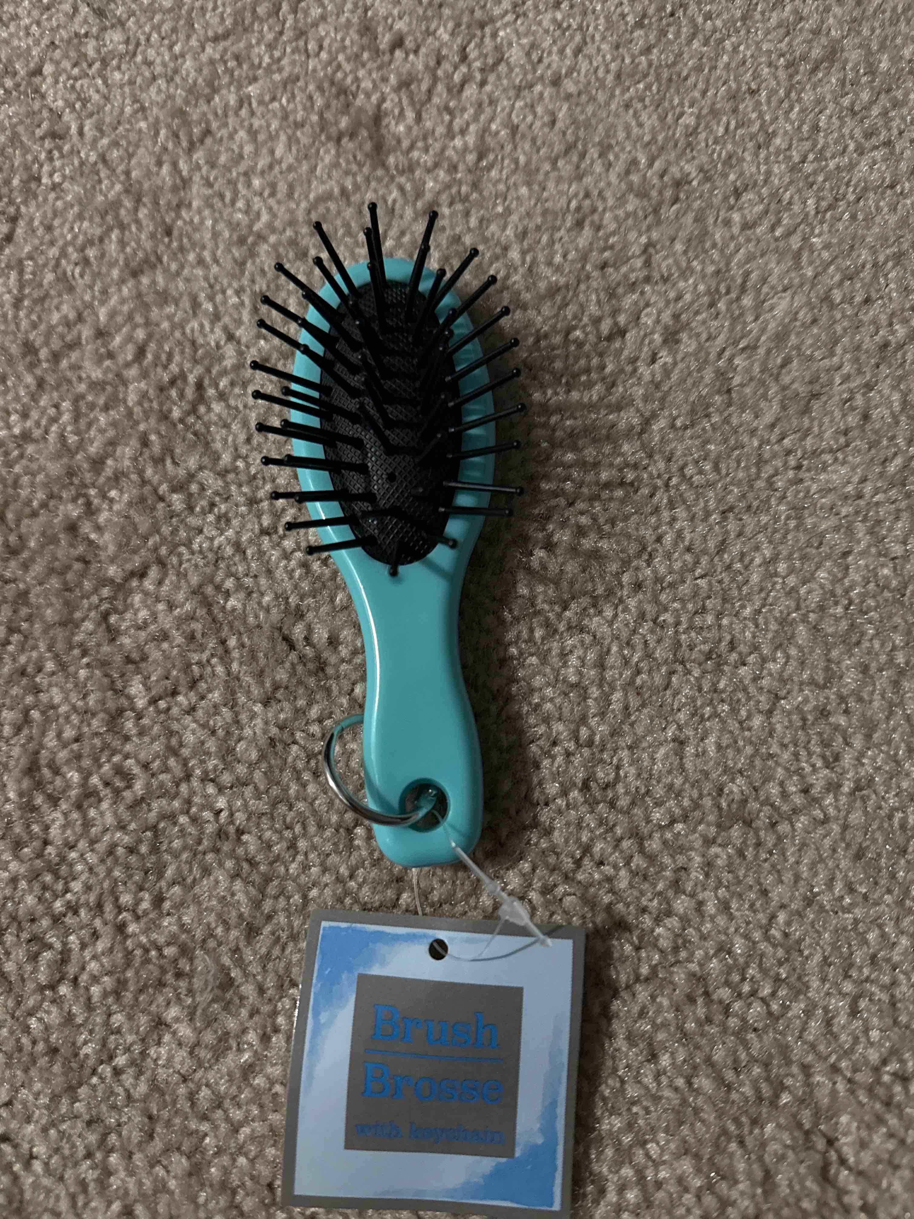 brush with keychain