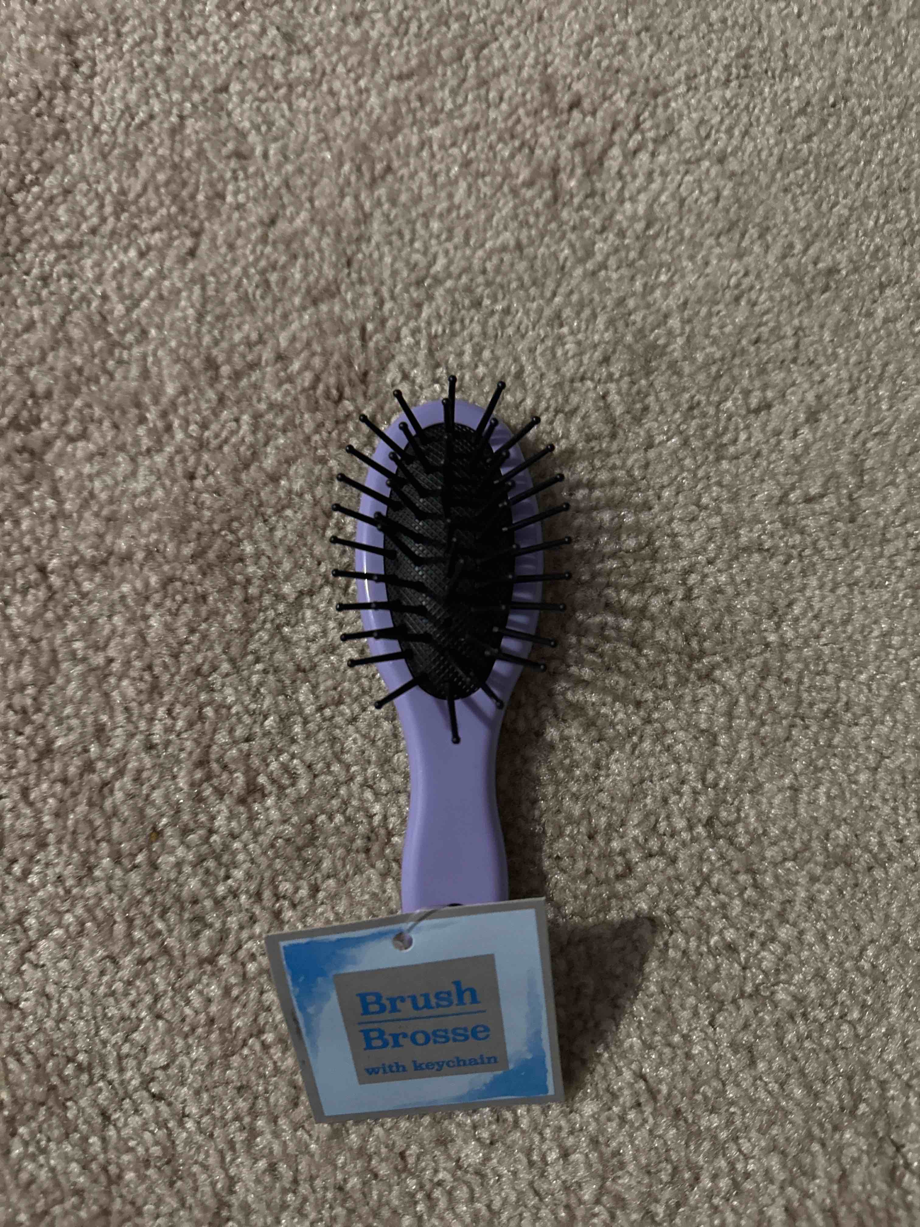 brush with keychain