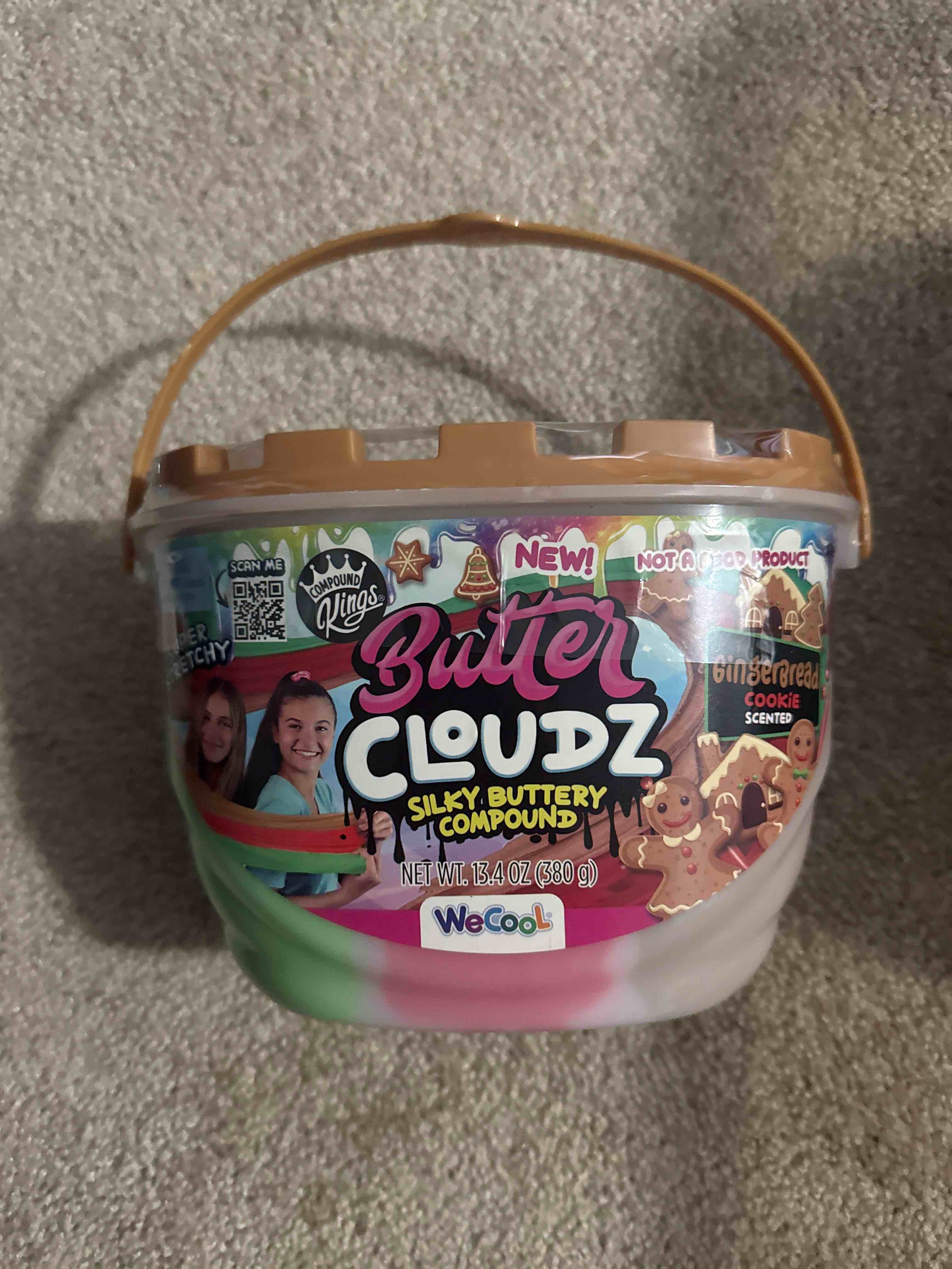 butter cloudz slime gingerbread scent