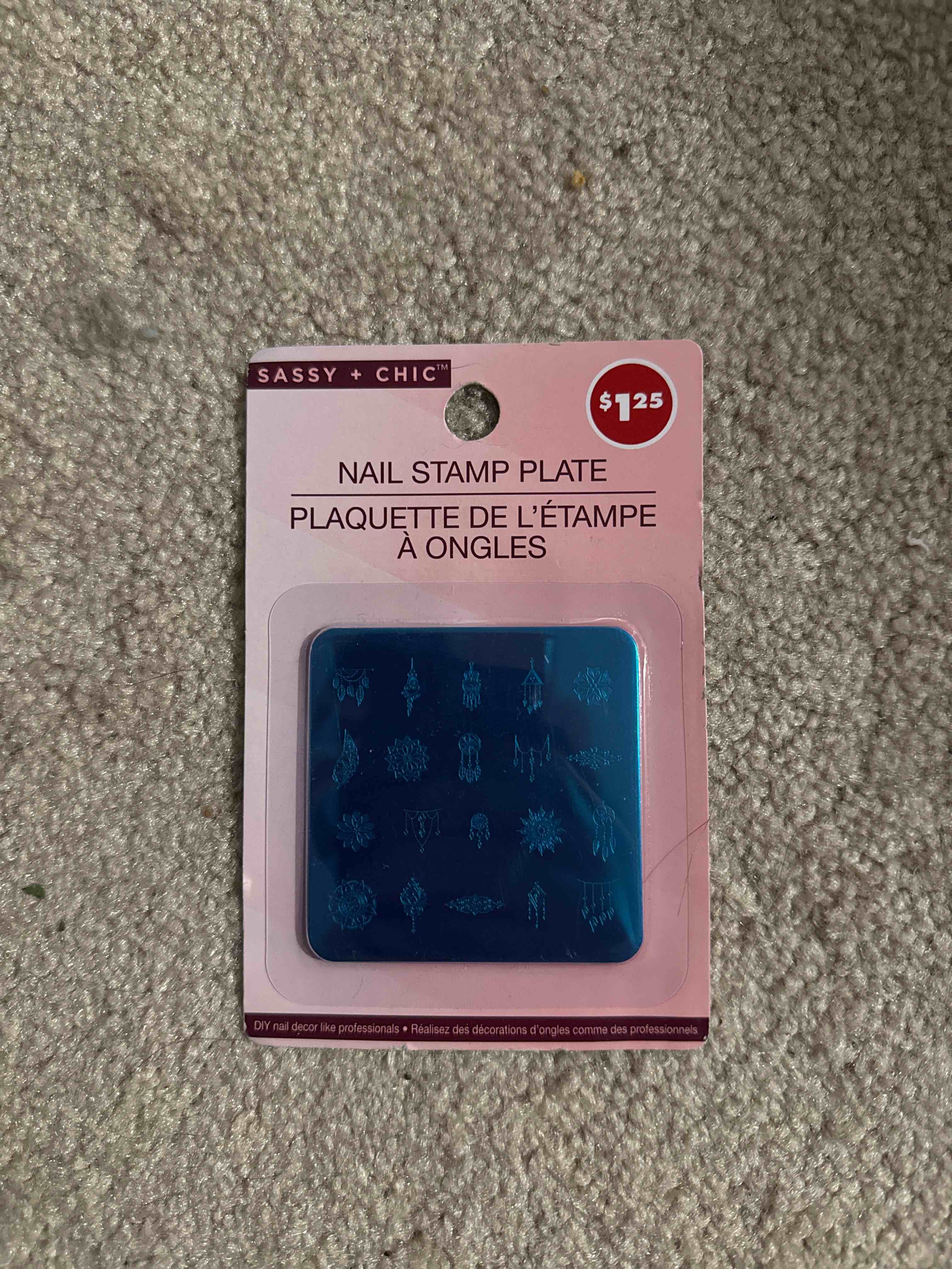 nail stamp plate 