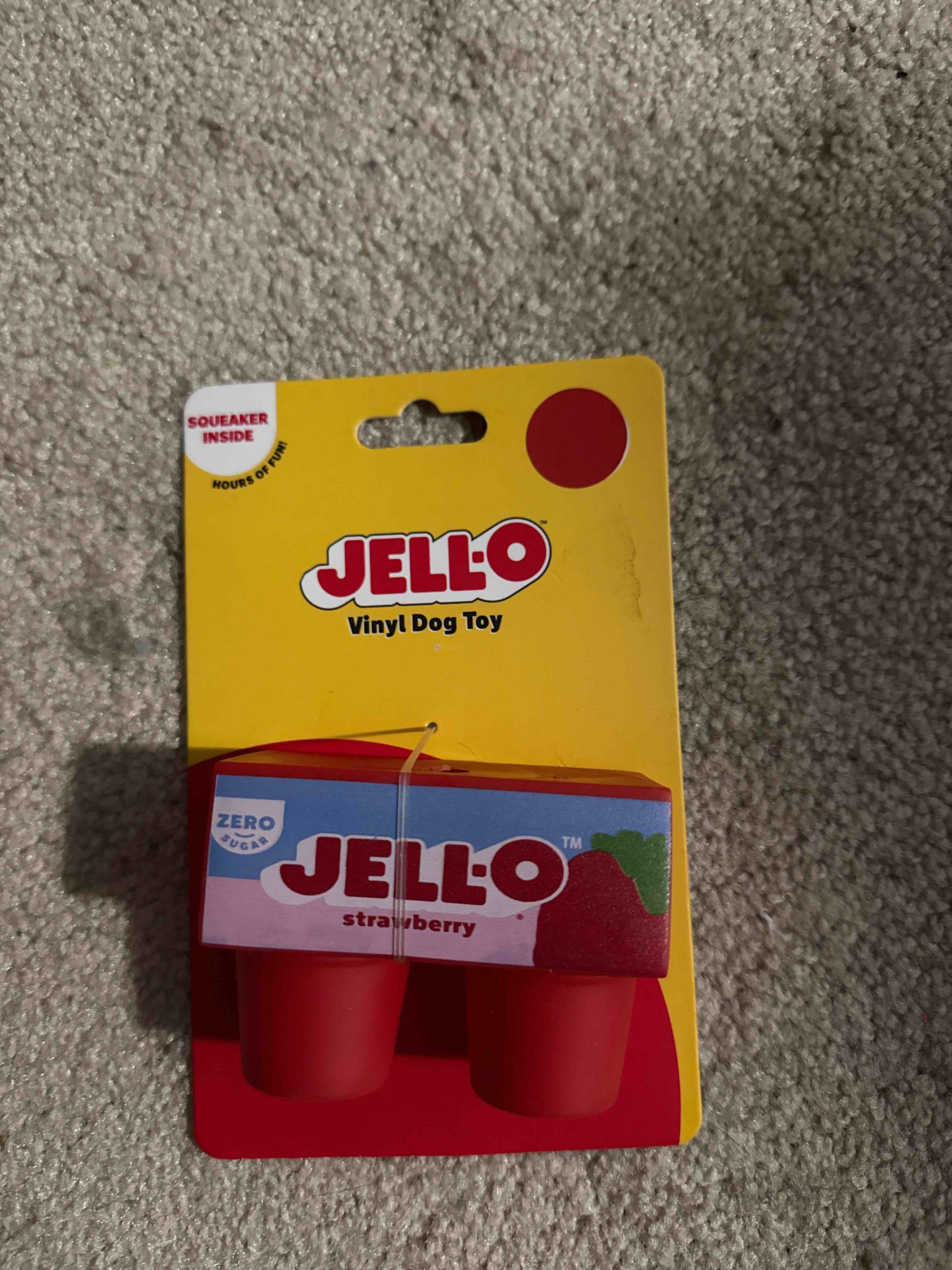jello dog toy