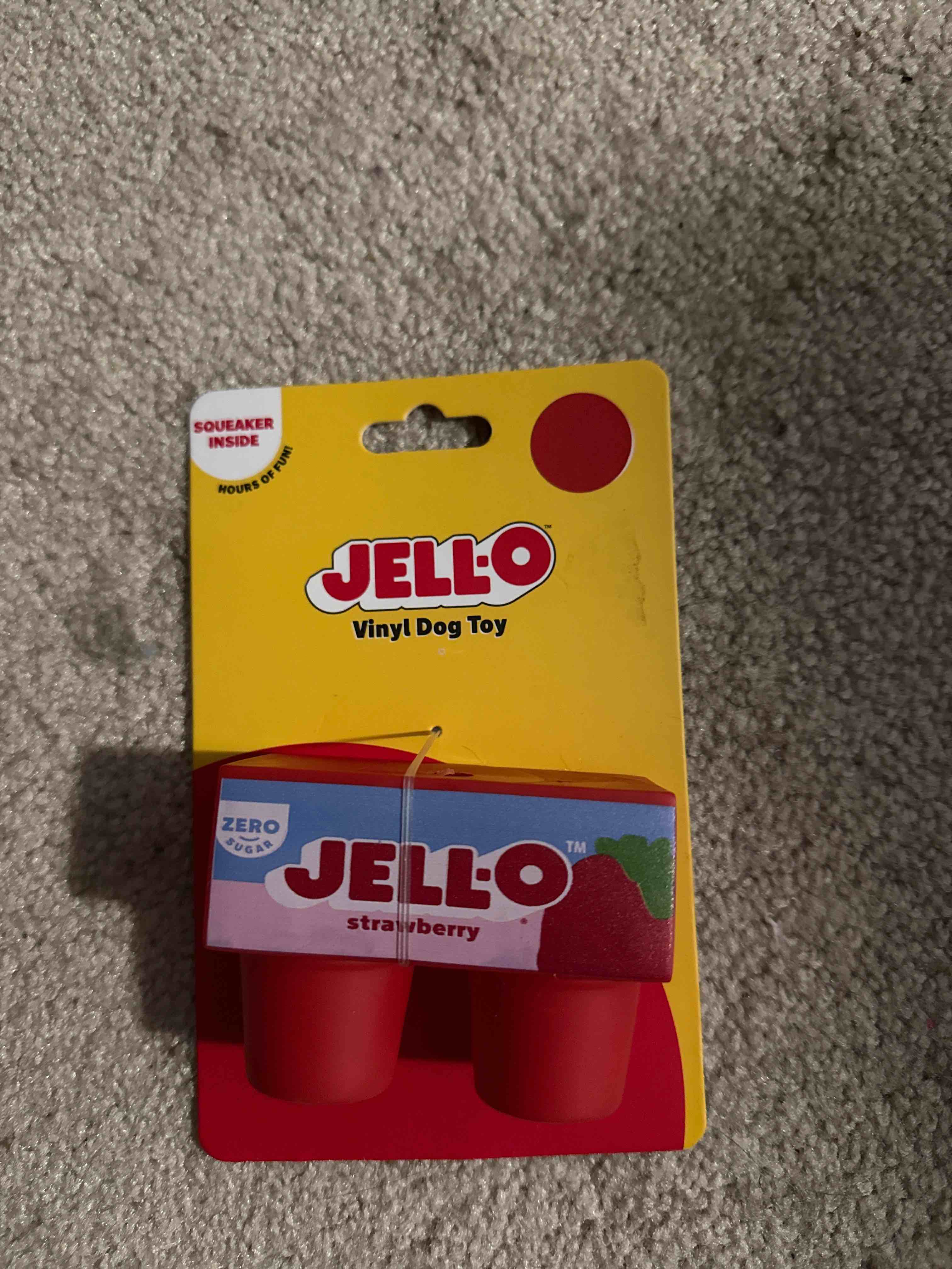 jello dog toy