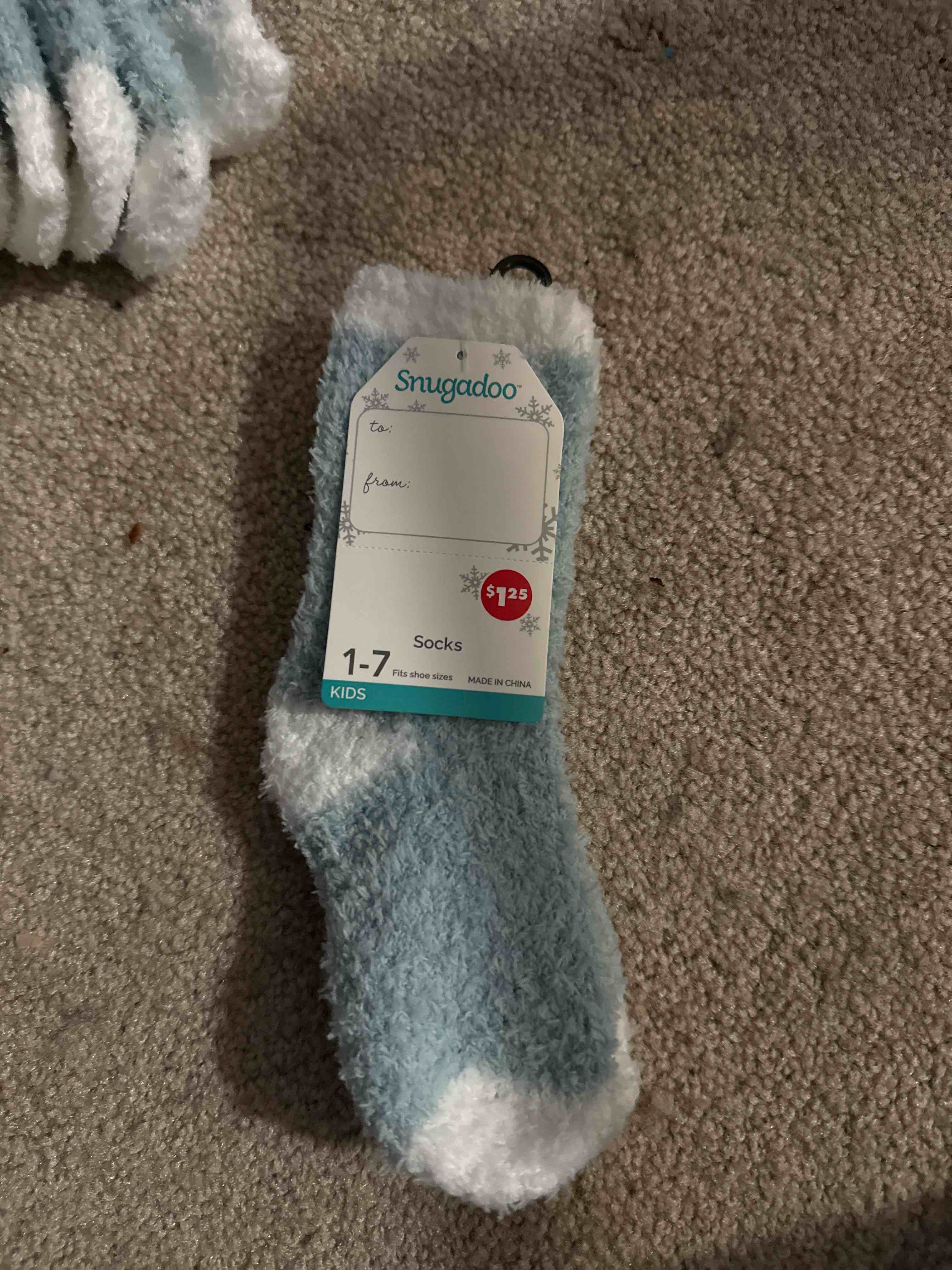 grey kids socks size 1-7 