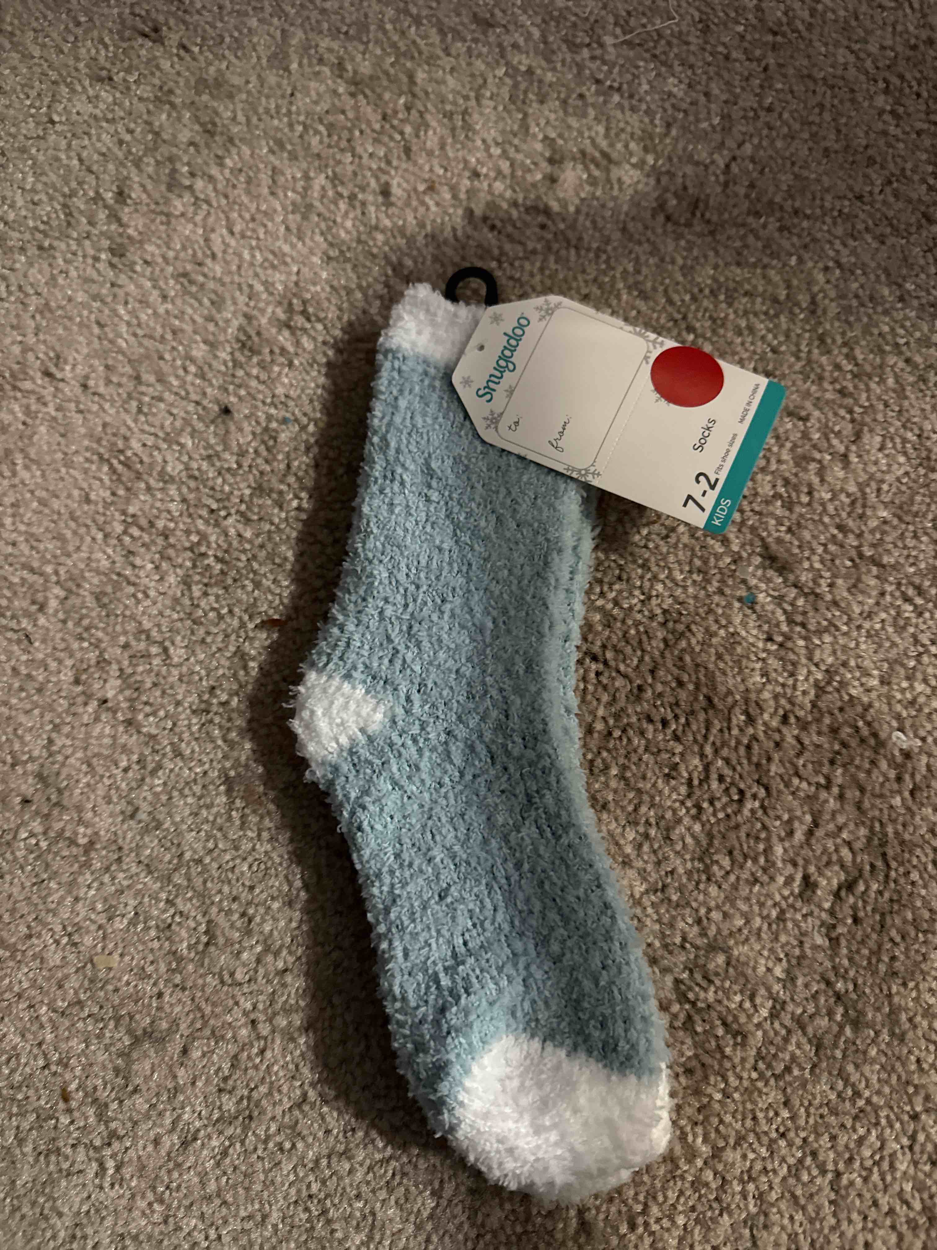 grey kids socks size 7-2