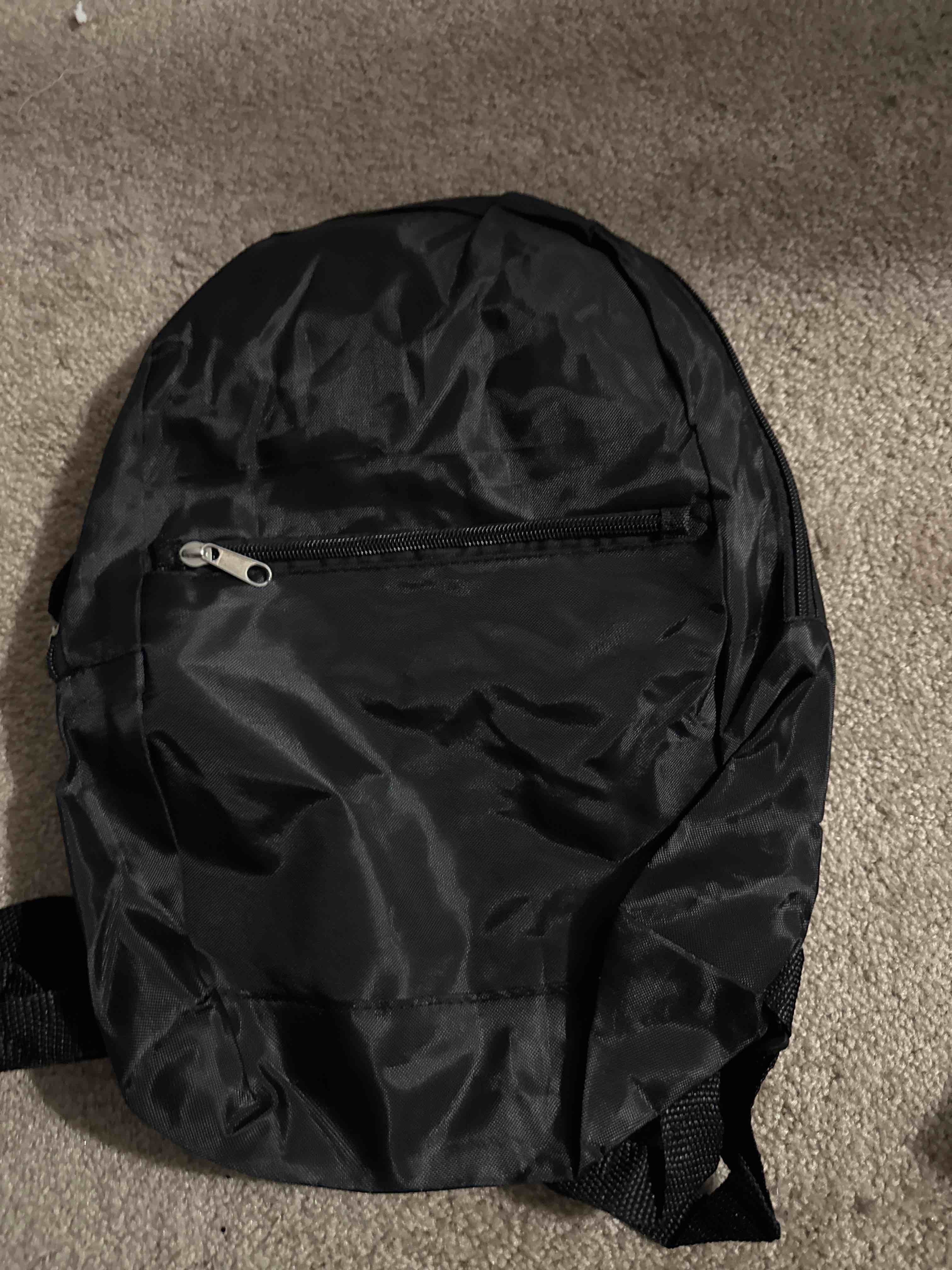 black backpack 