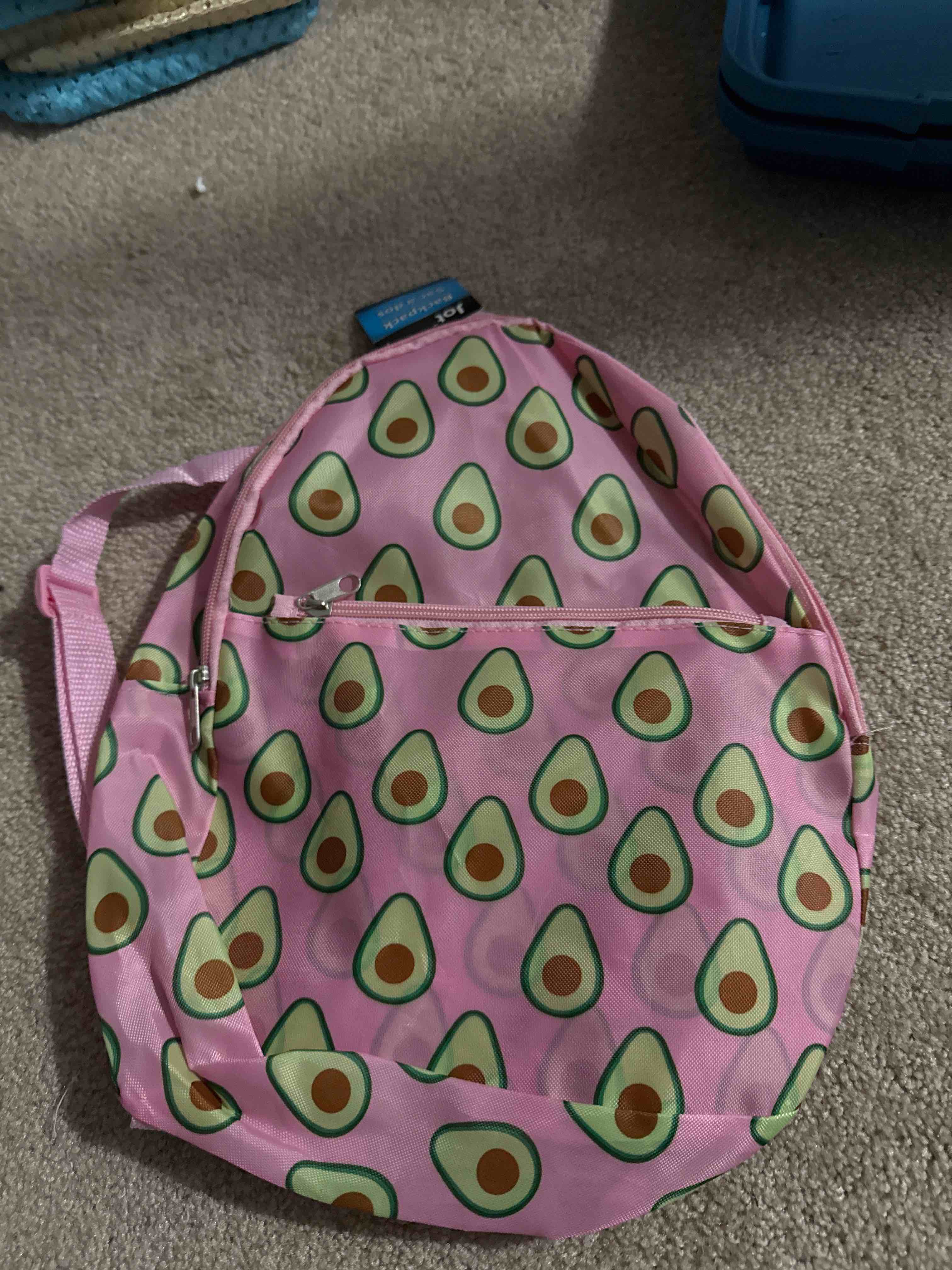 Condition photo showing New/Like New for avocados backpack
