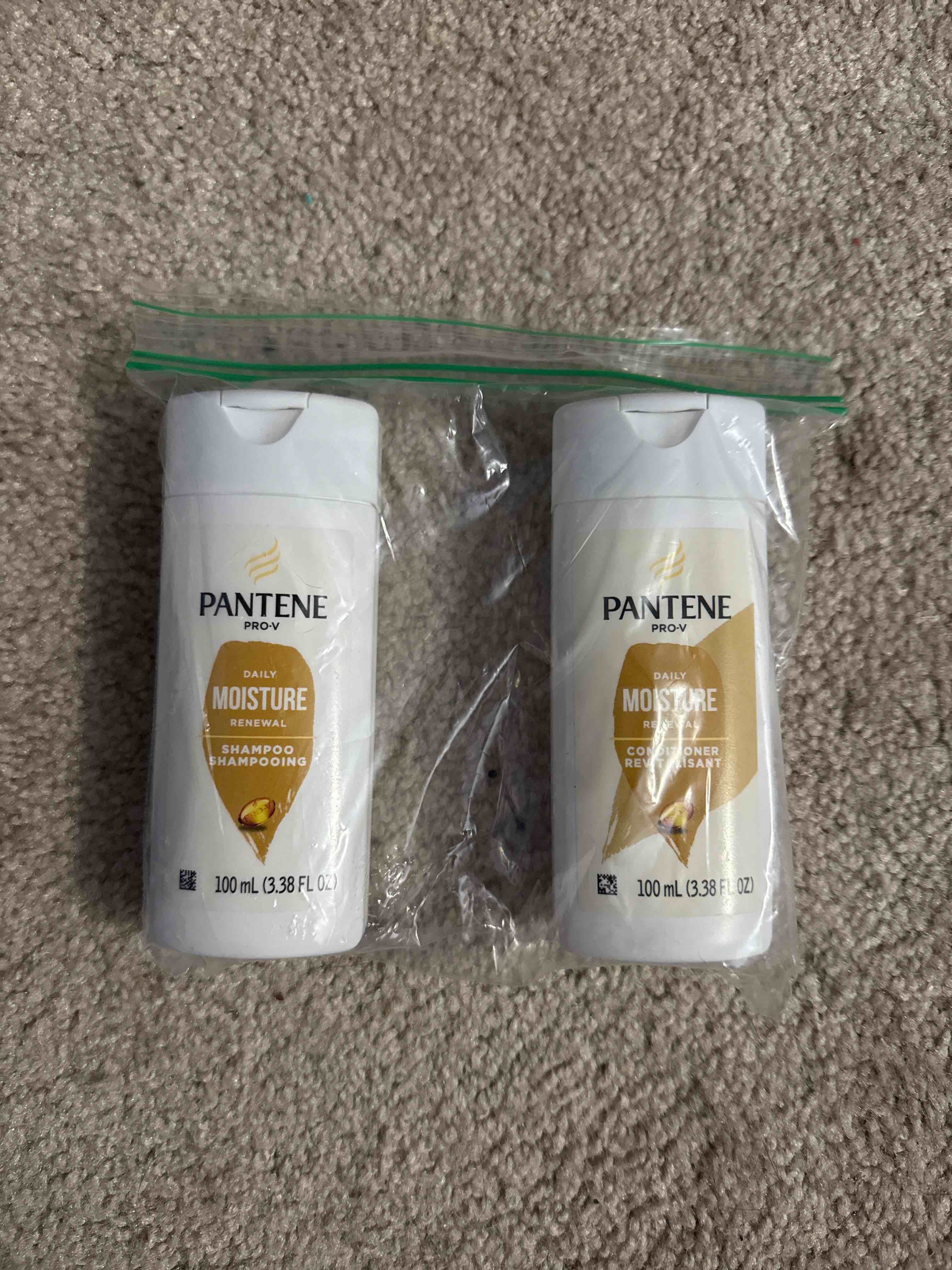 pantene pro v daily moisture shampoo and conditioner 3.38 fl oz 