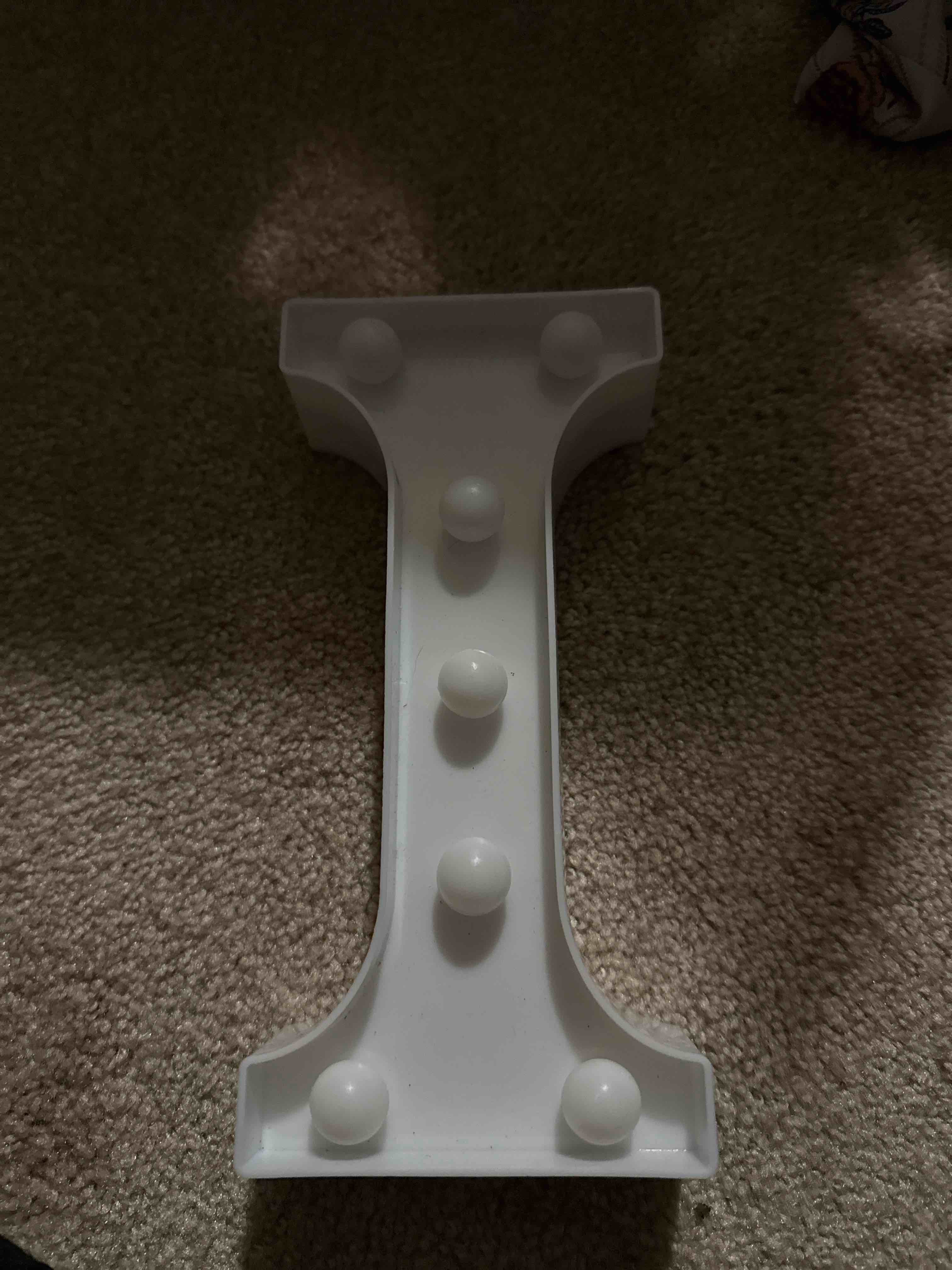 Condition photo showing New/Like New for Light up Letter I
