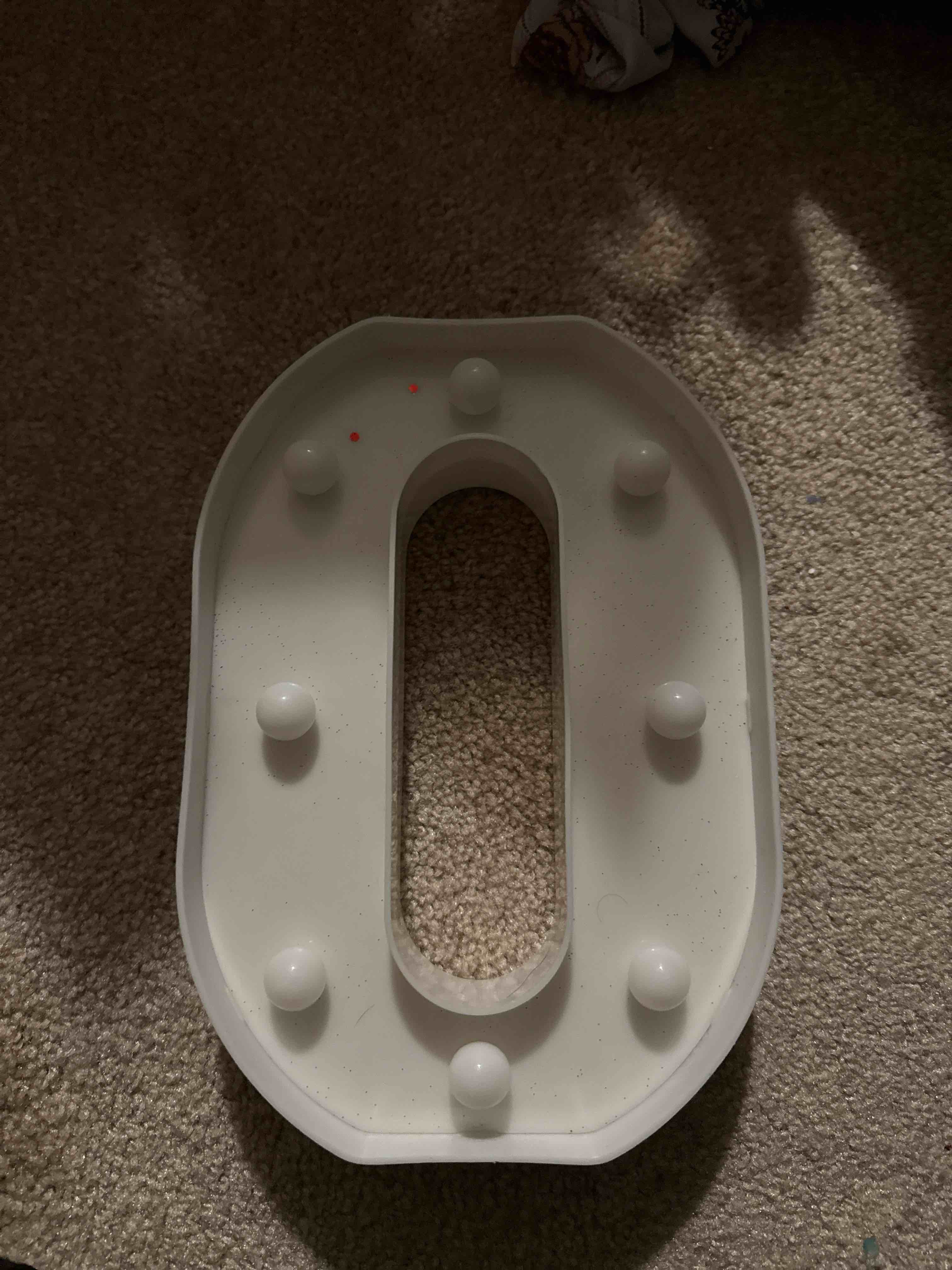 light up letter o
