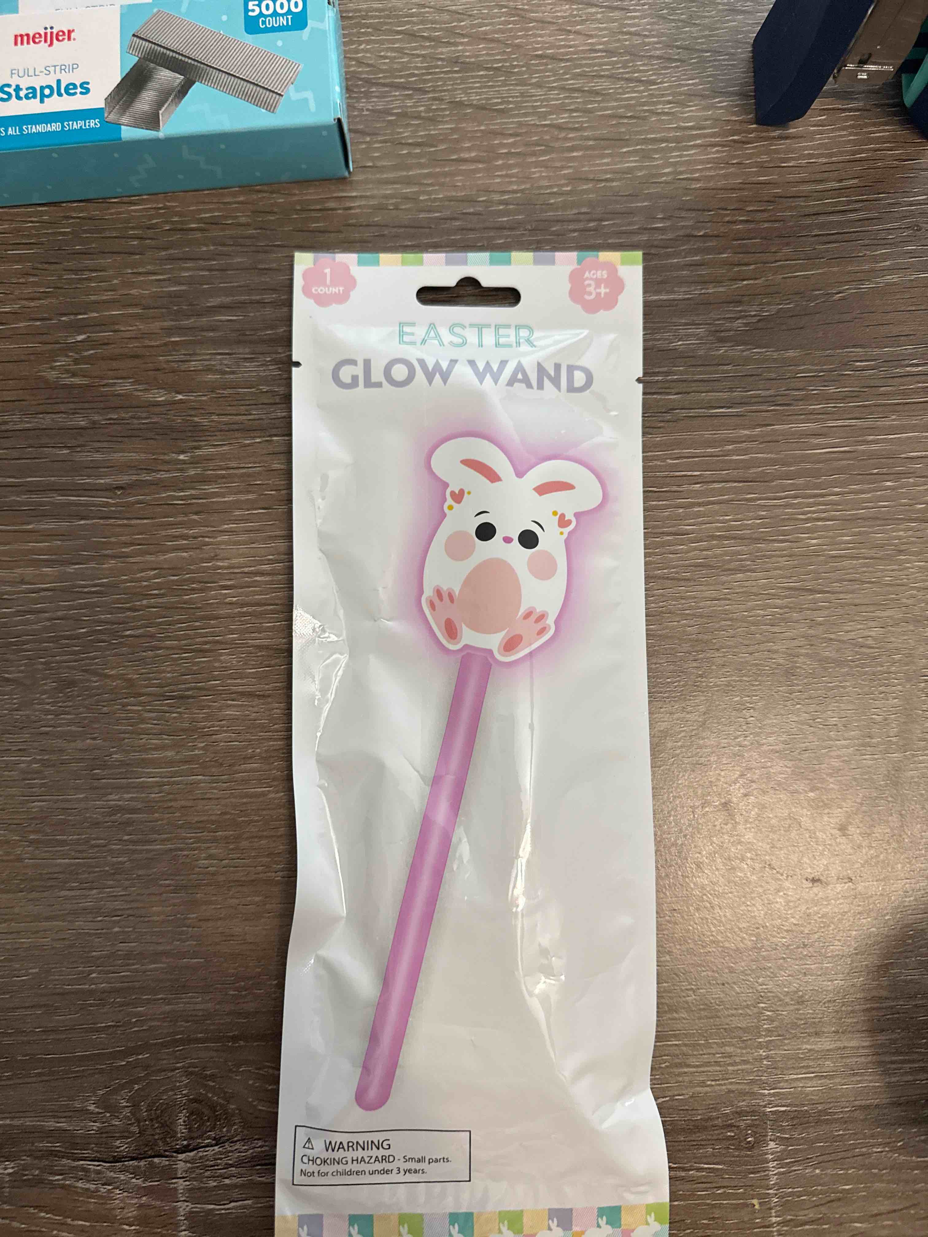 Easter glow wand bunny