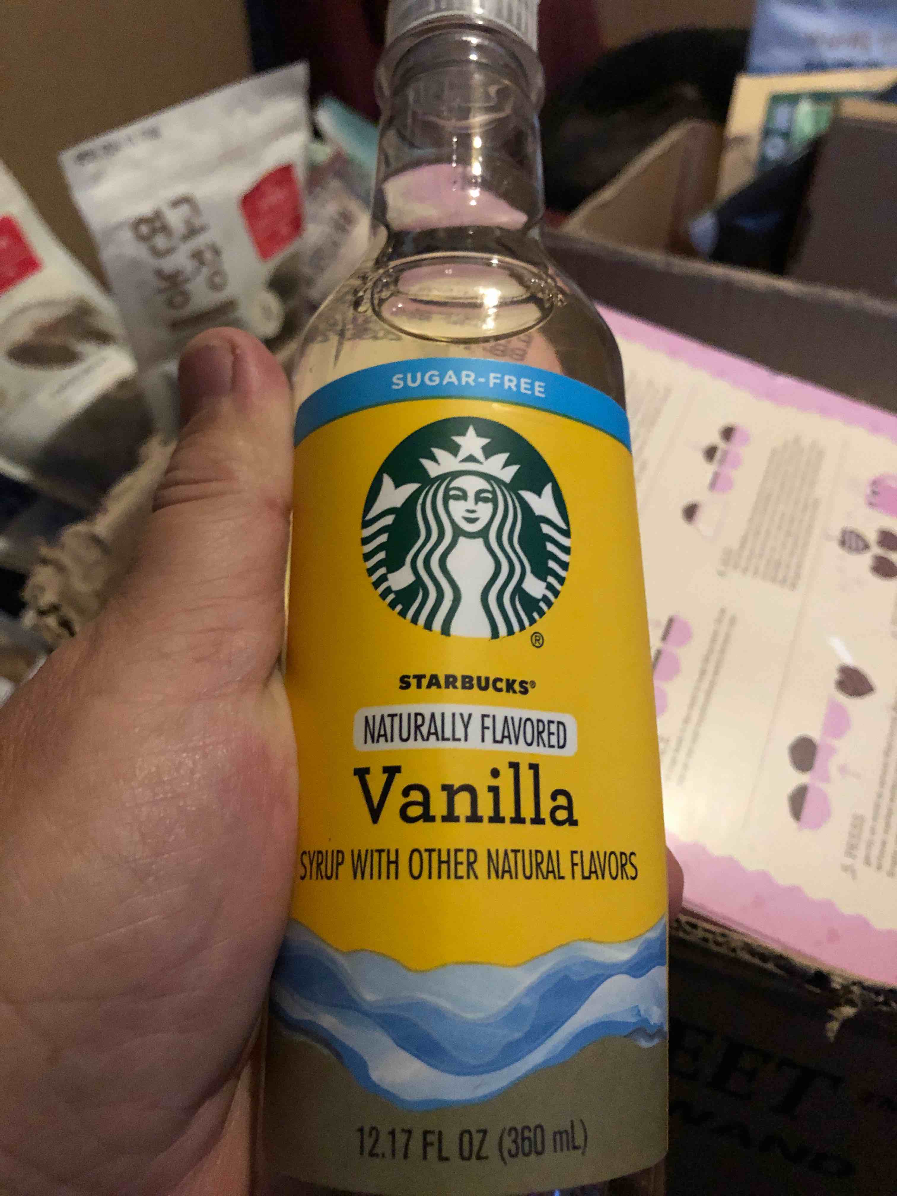 Starbucks sugar free vanilla syrup 