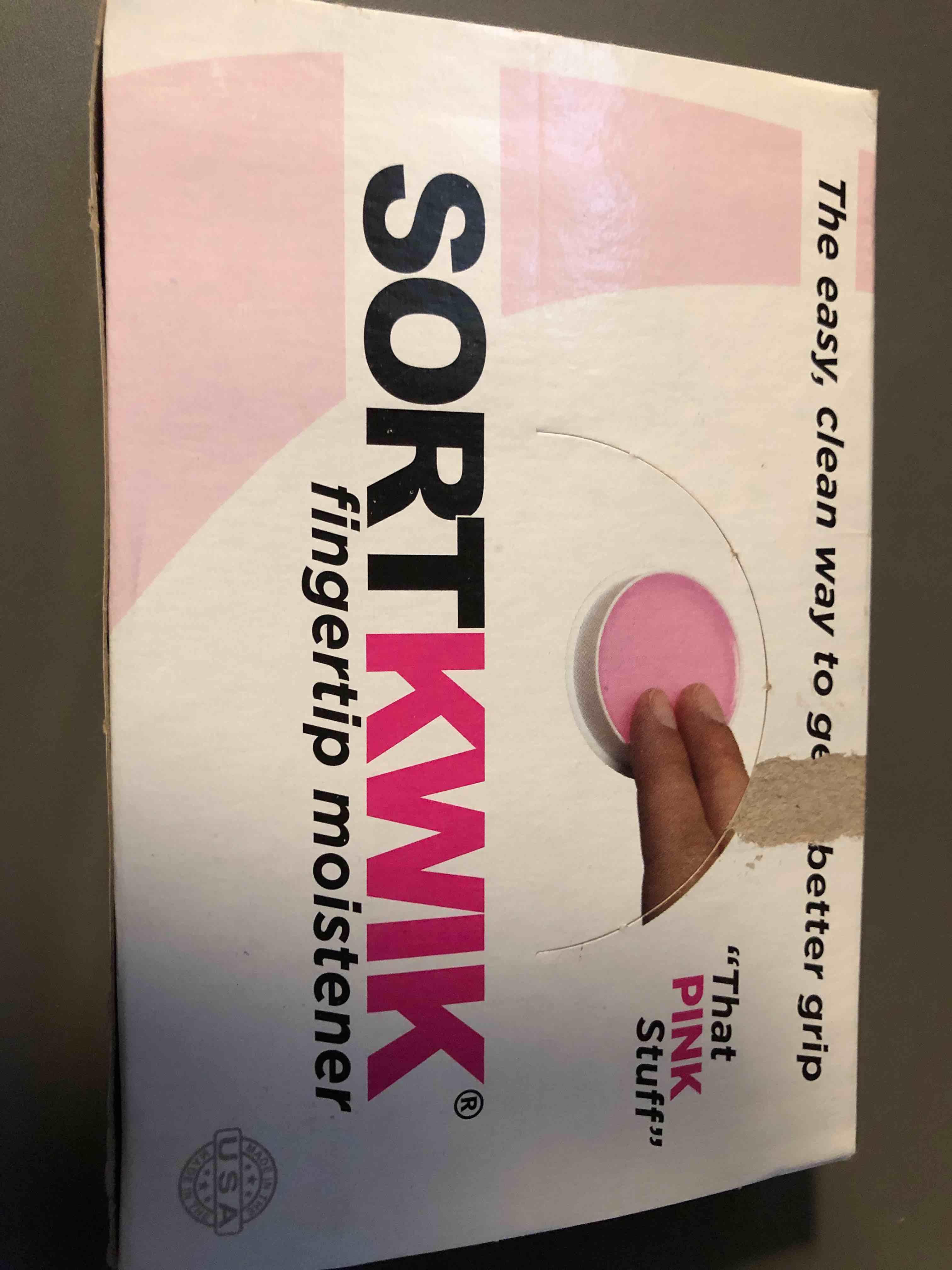 Lee Sortkwik Fingertip Moistener, 3/8 oz, 12 Pack (S10053)