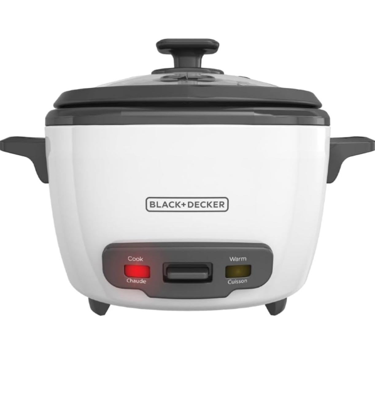 BLACK+DECKER 16-Cup Rice Cooker, RC516, 8-Cup Uncooked Rice, Steaming Basket, Removable Non-Stick Bowl, One Touch