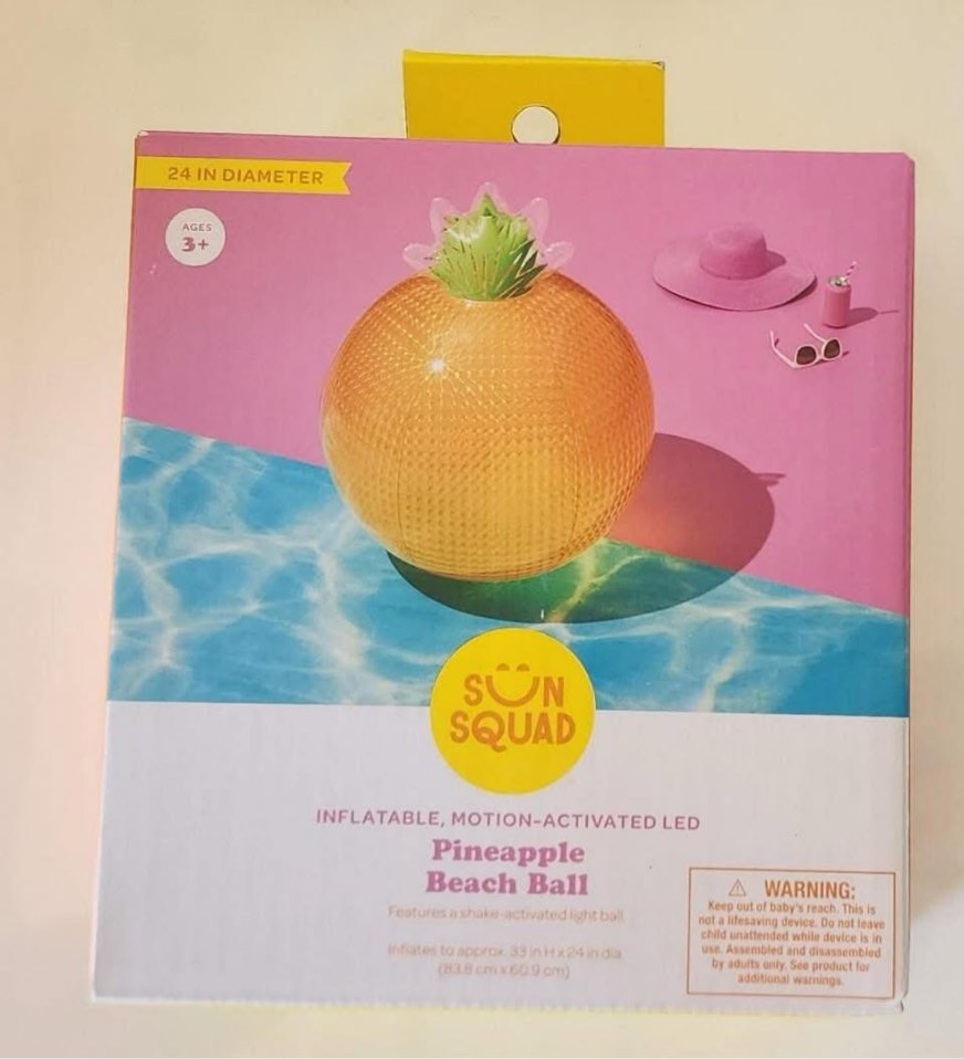 Pineapple Beach ball