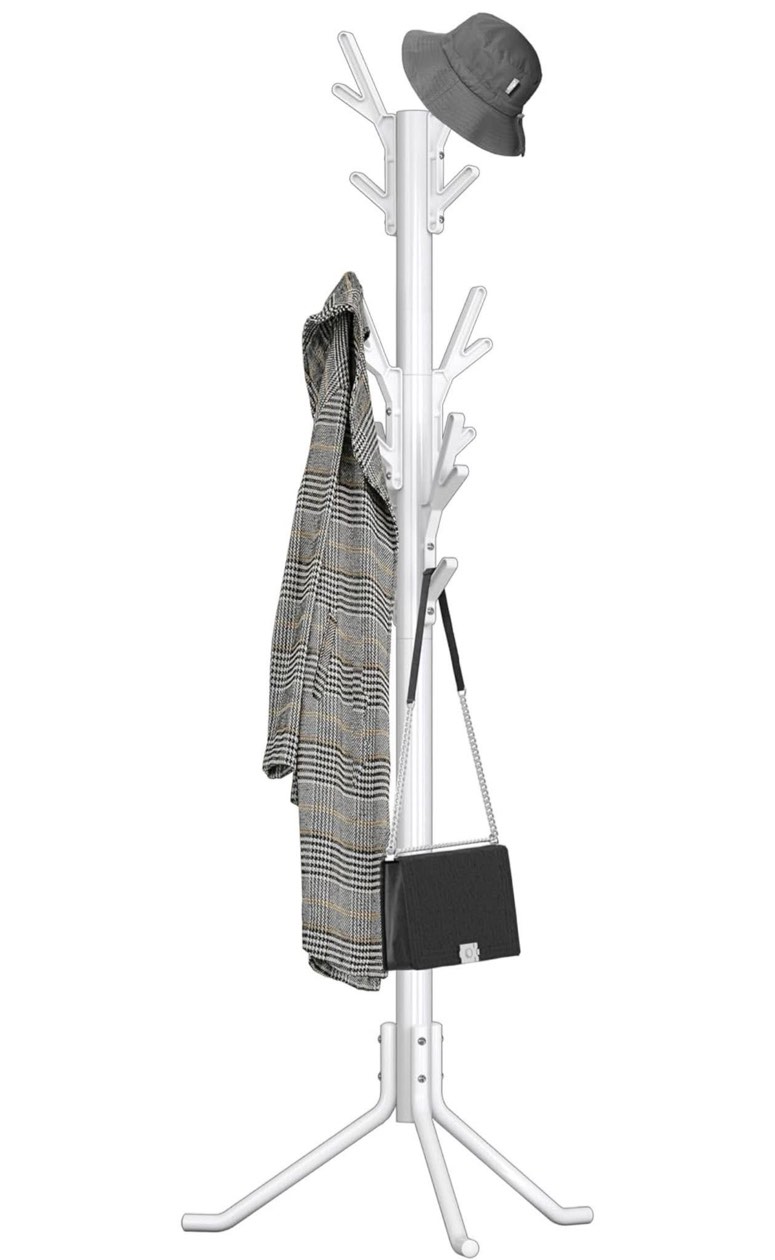 Standing Coat and Hat Hanger Organizer Tree Shaped Rack