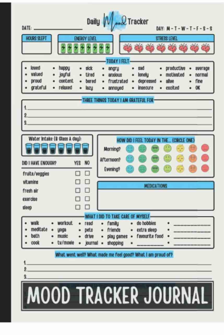 Mood Tracker Journal