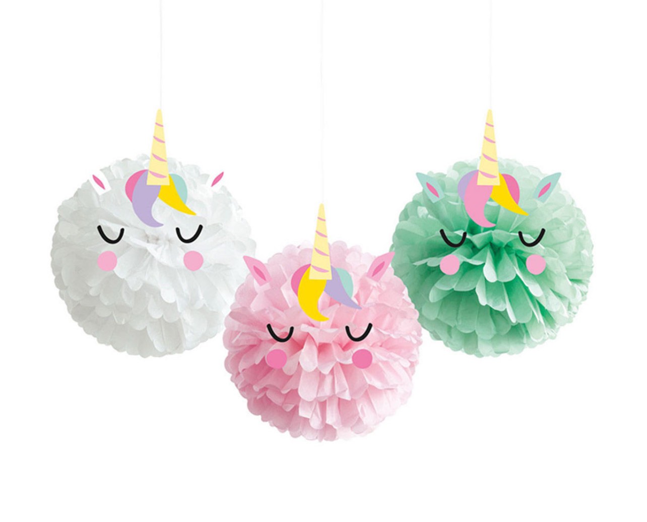Paper Pom Poms