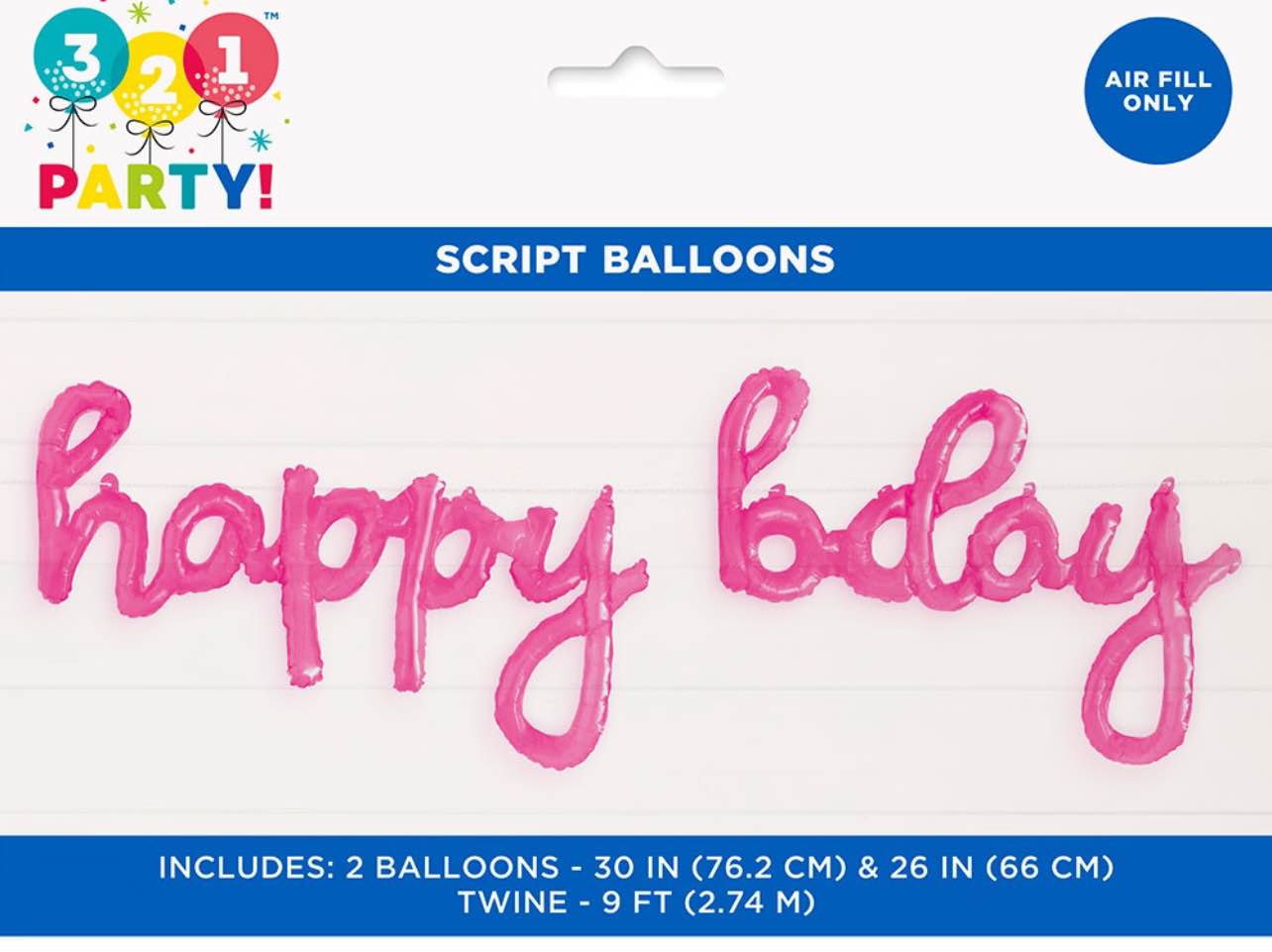 Happy birthday balloons 
