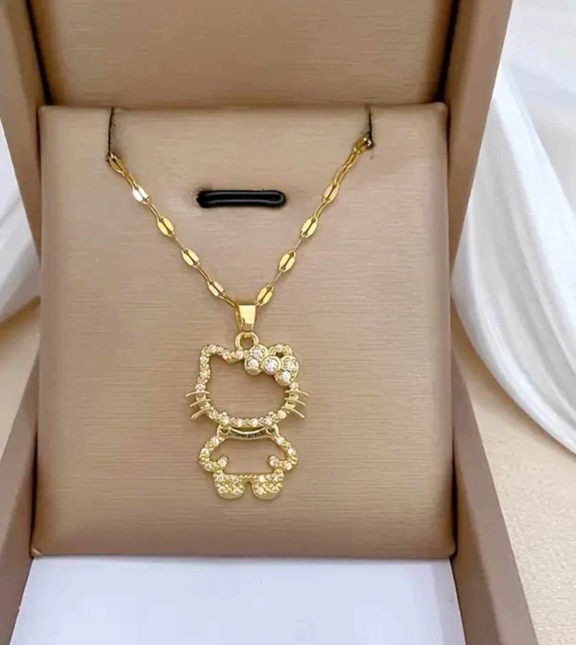 925 Silver 18K Gold Plated Necklace 