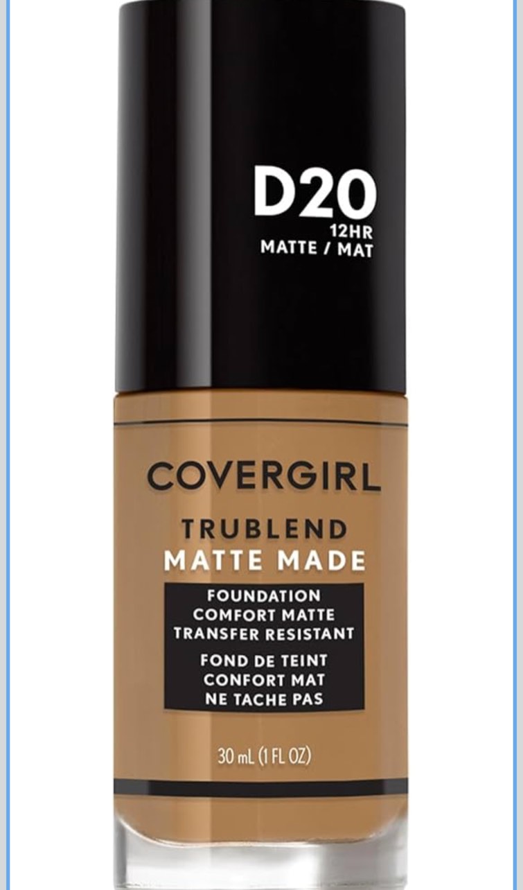 COVERGIRL TruBlend Matte Made Liquid Foundation, True Caramel