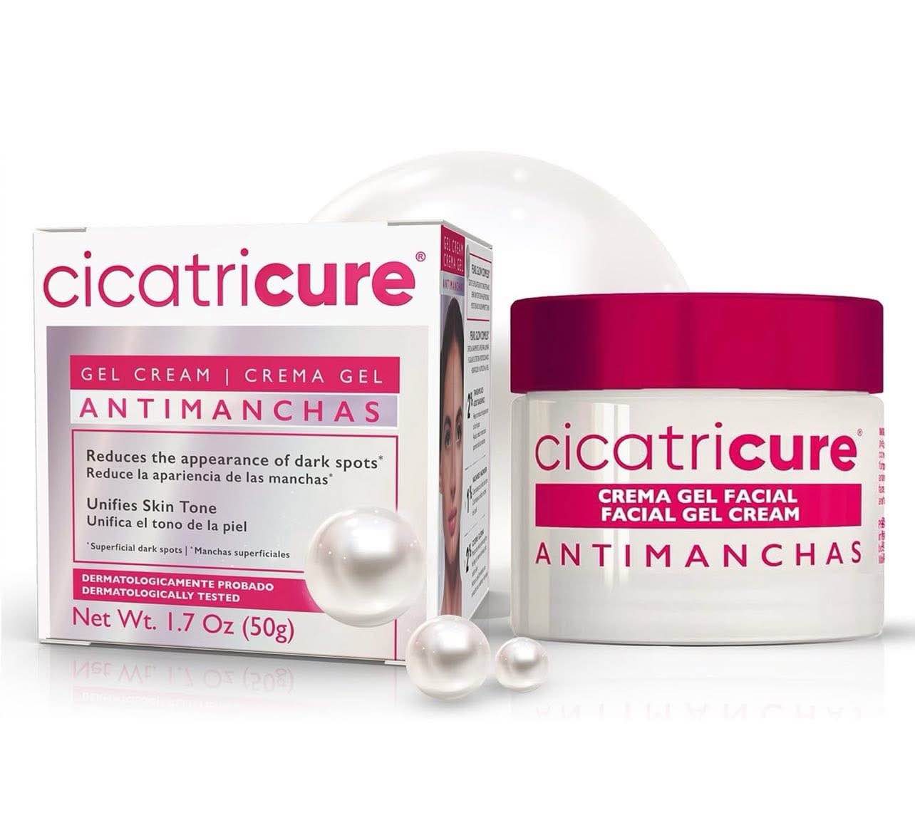Face Moisturizer, Antimanchas Brightening Moisturizing Gel Cream