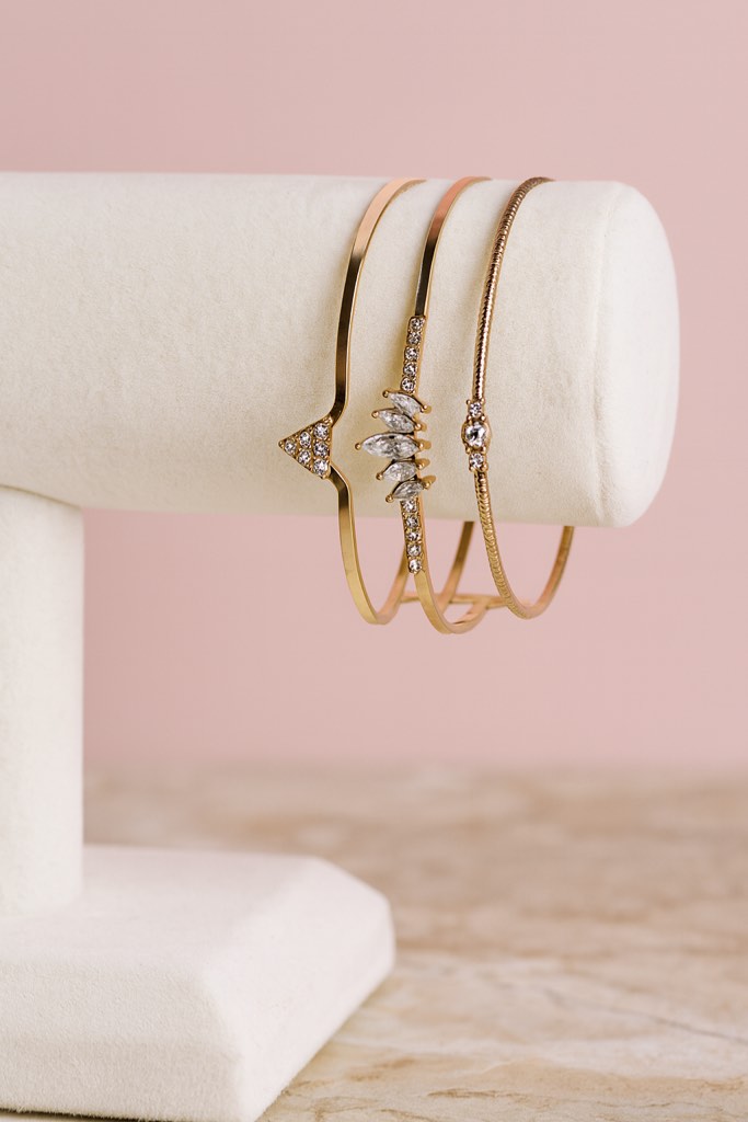 gorgeous 925 silverplated 18k gold plated bracelet 