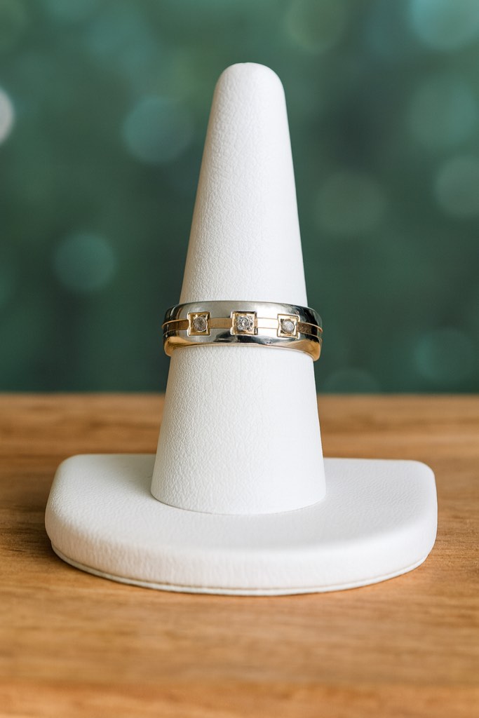 men’s luxury 925 silver plated ring size 11