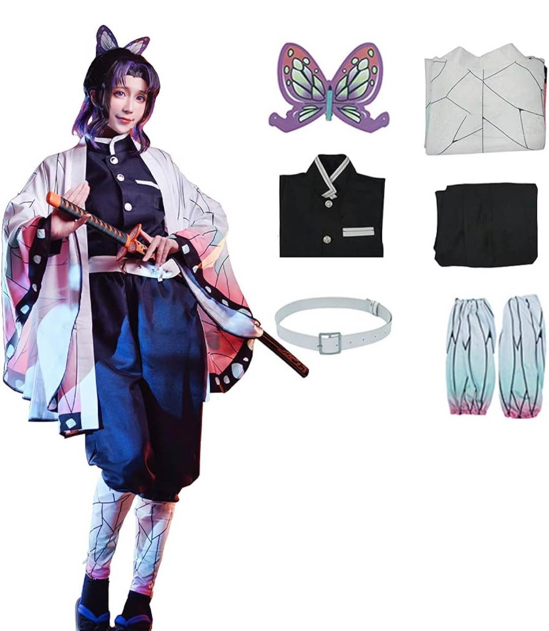 Halloween Cloak Outfit Women's Kimono Cosplay Costume 