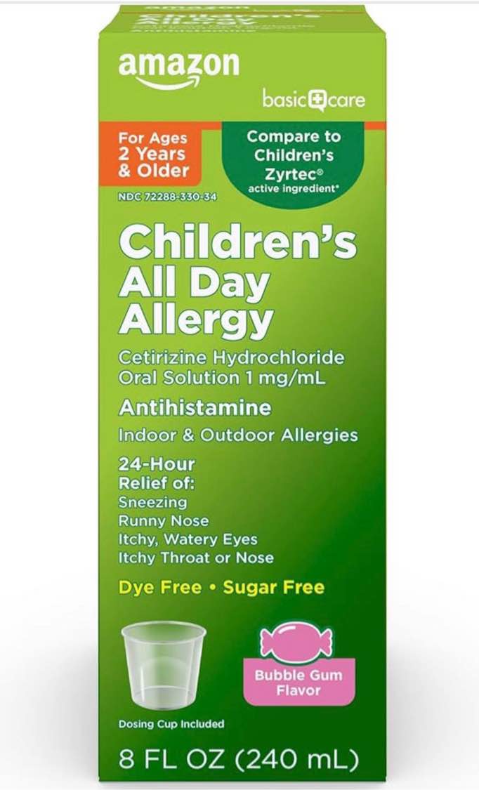 Children's All Day Allergy Exp date 3/26
