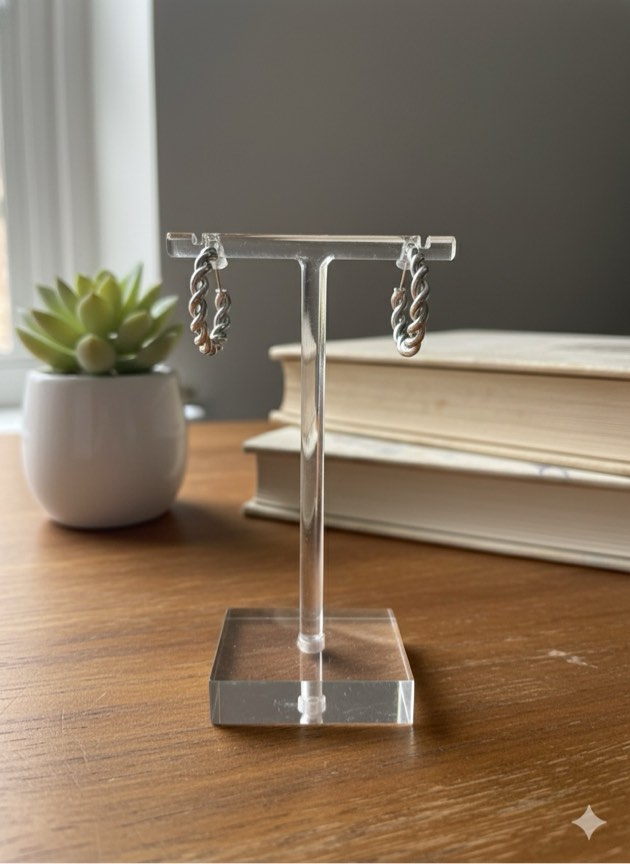 Beautiful 925 silver plated earrings