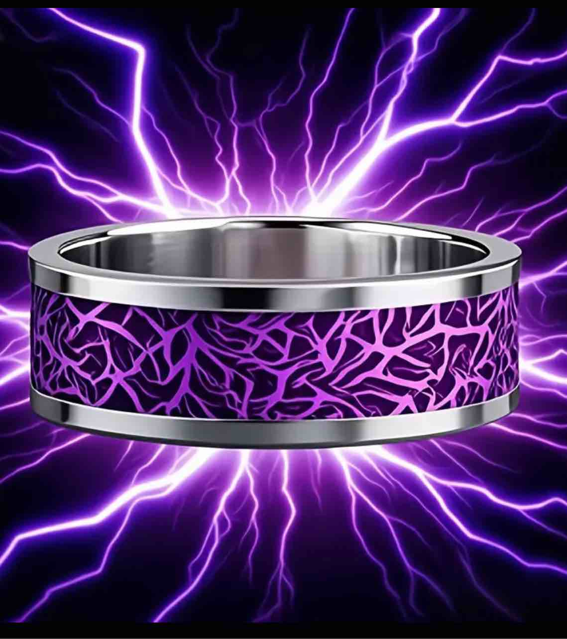 Men’s 925 Silver Ring Size 12