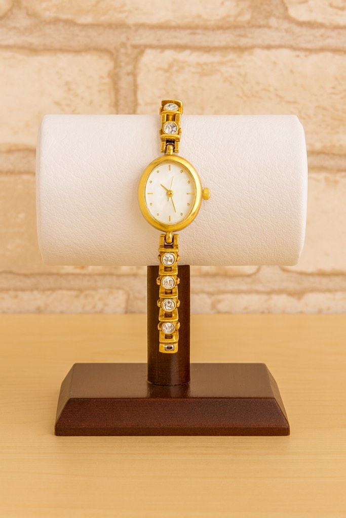 Women’s 18k gold plated Sapphire Watch 
