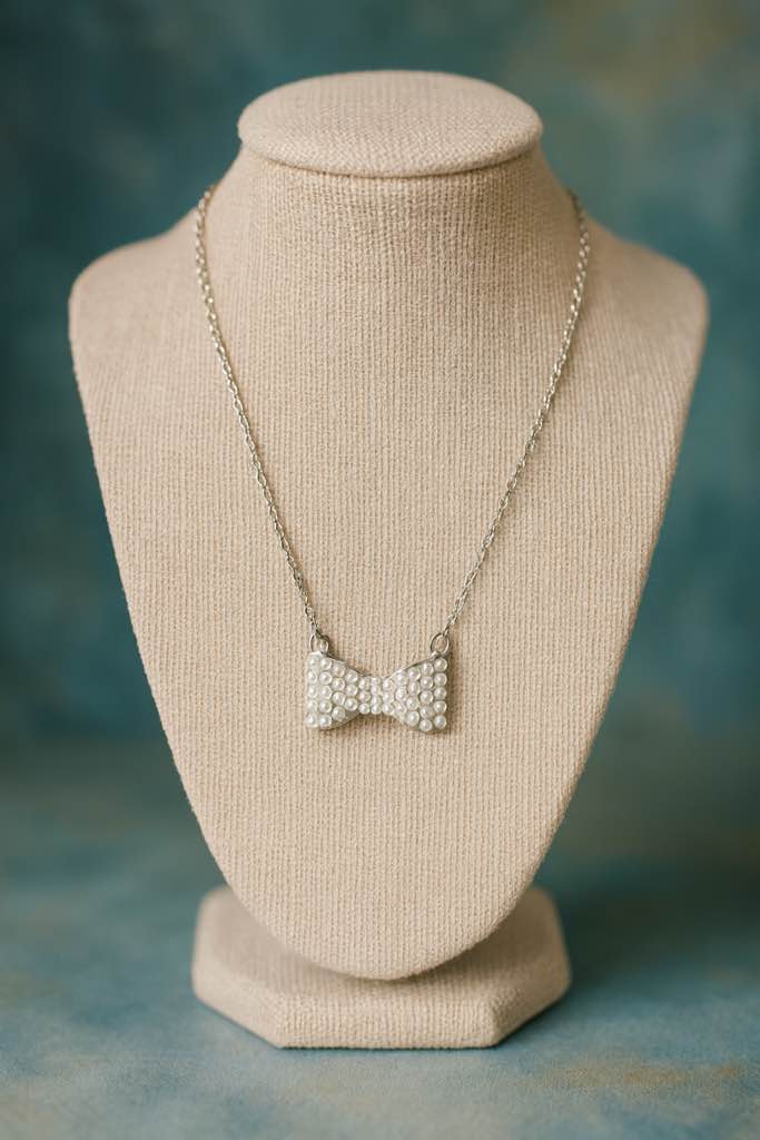 Women’s 925 Silver plated Pearl necklace 