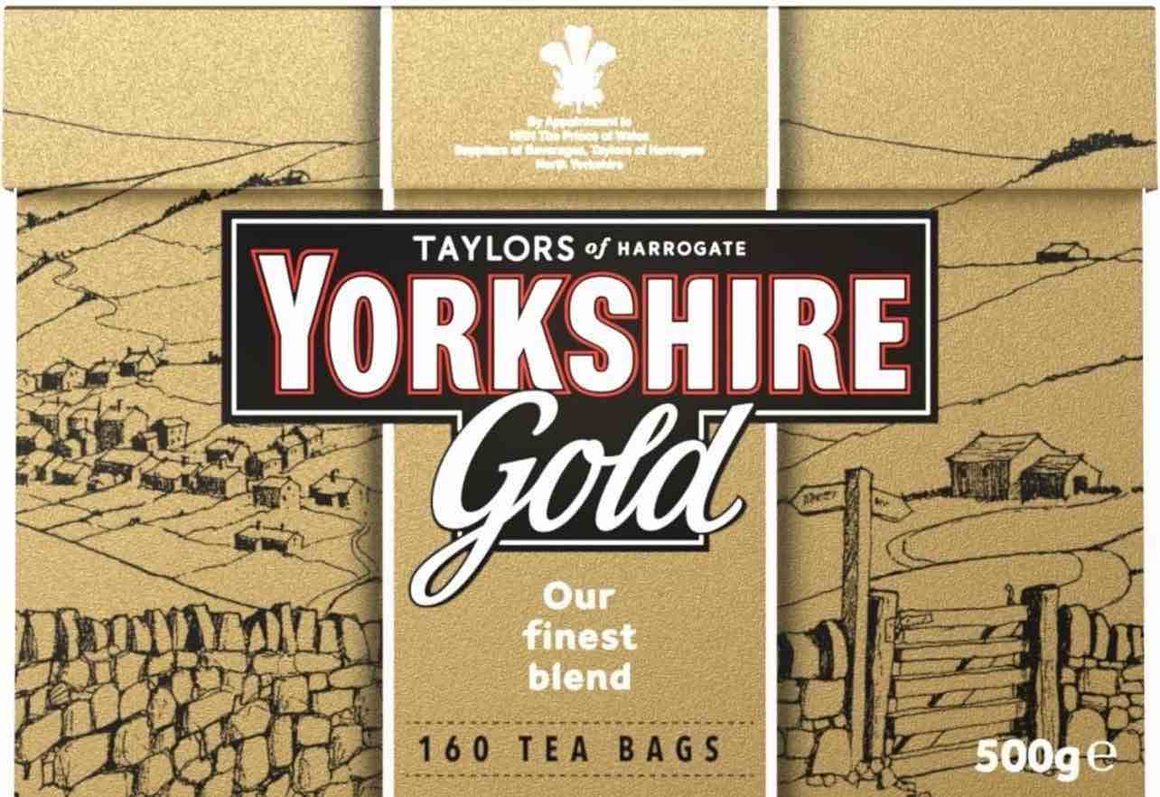 Yorkshire gold tea bags