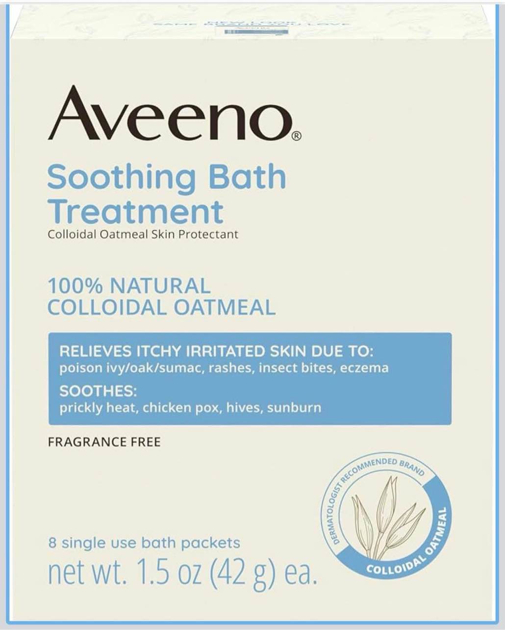Aveeno bath packets 