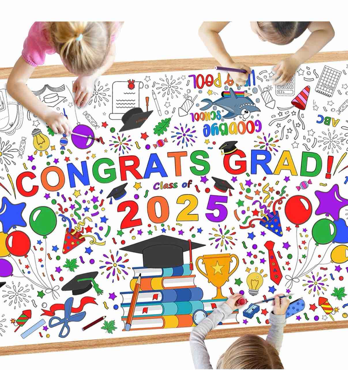 Condition photo showing New/Like New for Coloring tablecloth 