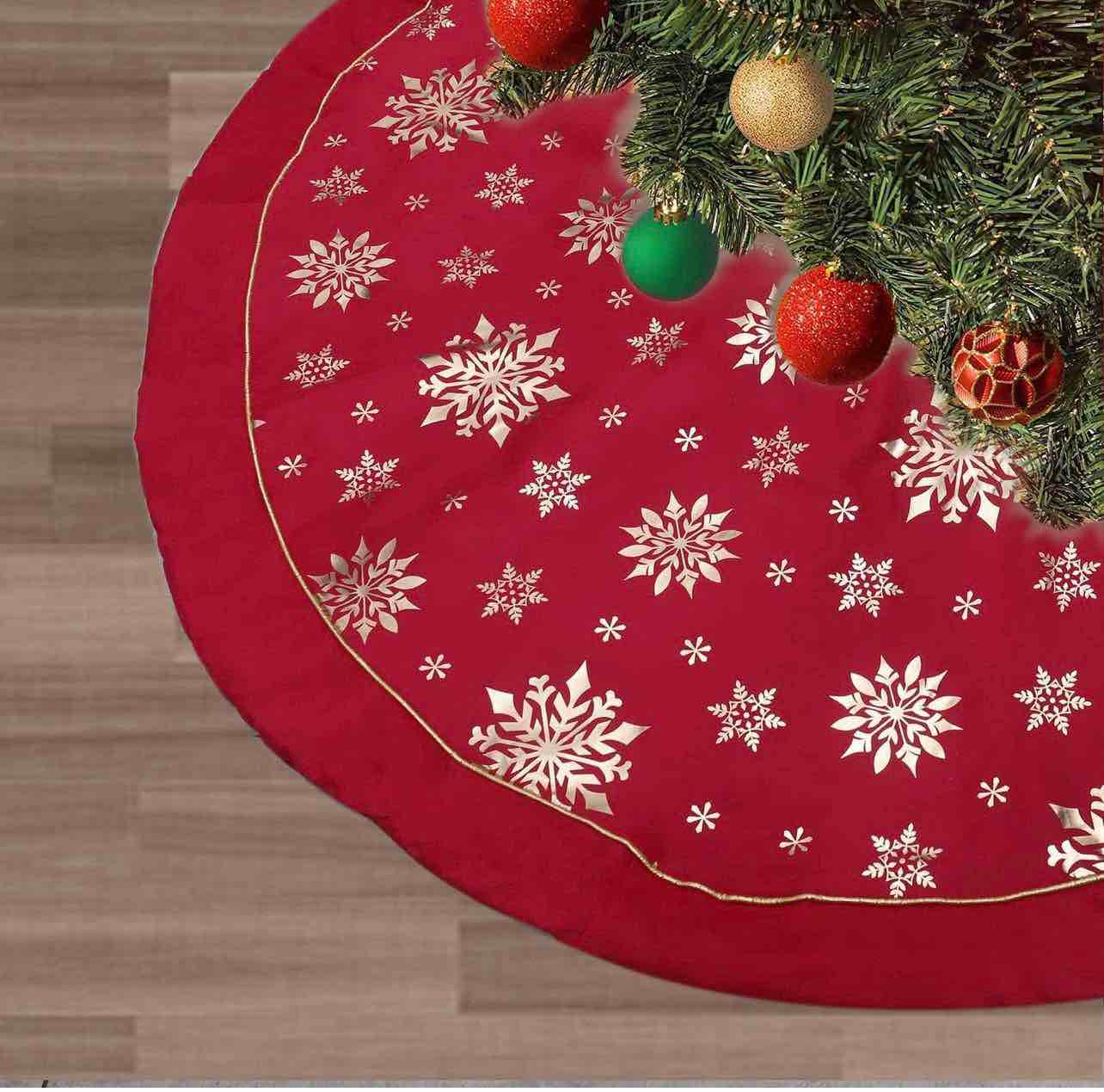 Condition photo showing New/Like New for 48 Inch Large Christmas Tree Skirt