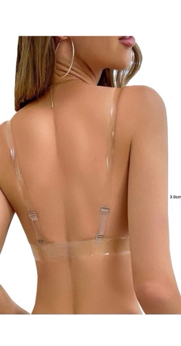Condition photo showing New/Like New for Clear Bra Straps