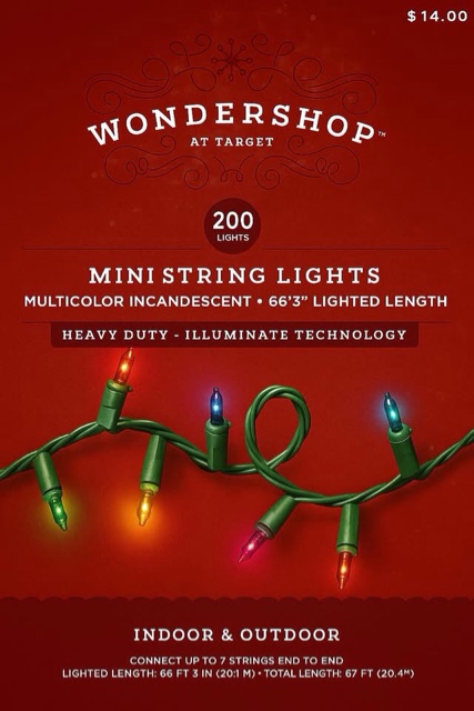 Condition photo showing New/Like New for 200 Mini string lights multi color