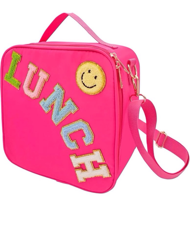 Insulated Lunch Bag With Adjustable Shoulder Strap,